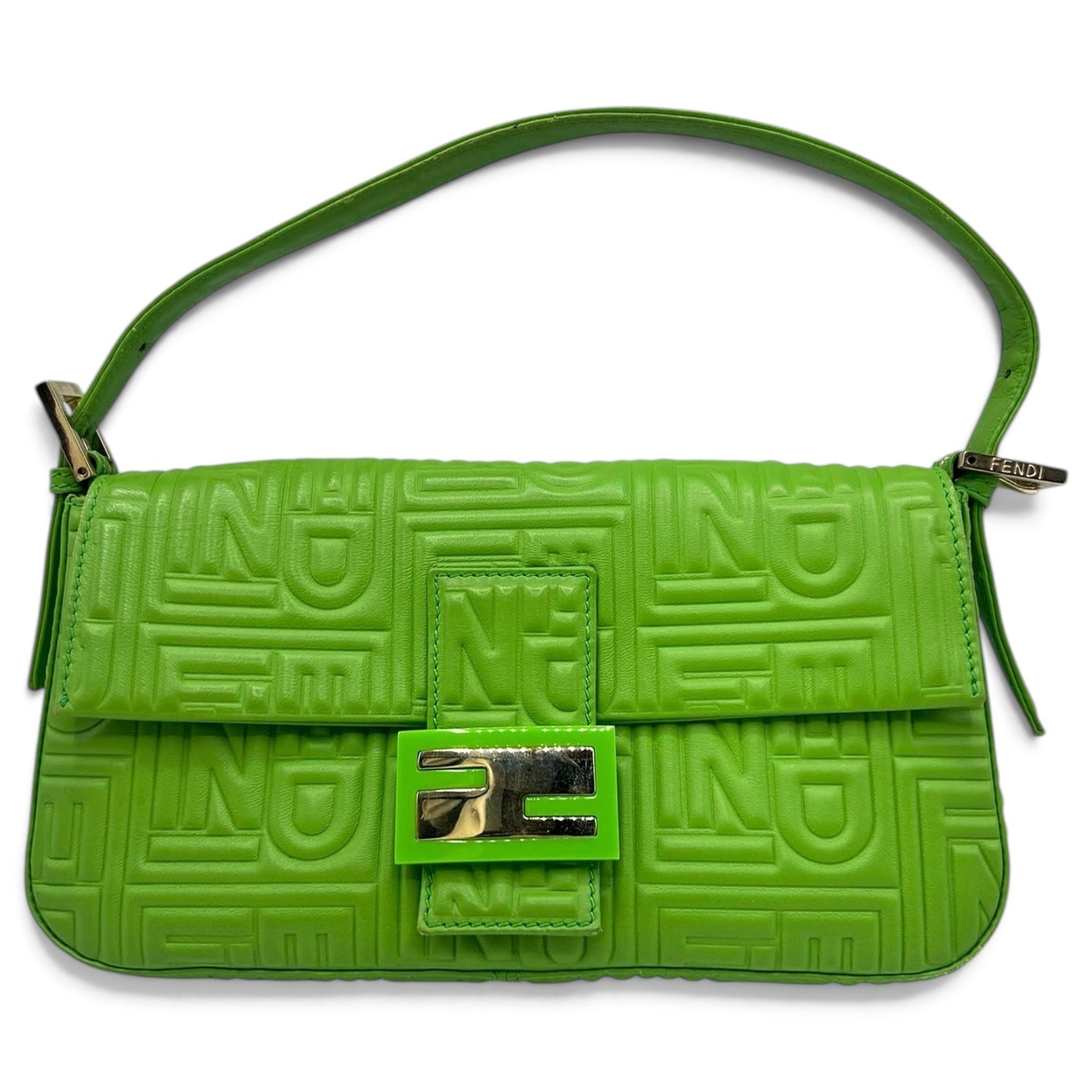 Fendi Baguette leather handbag