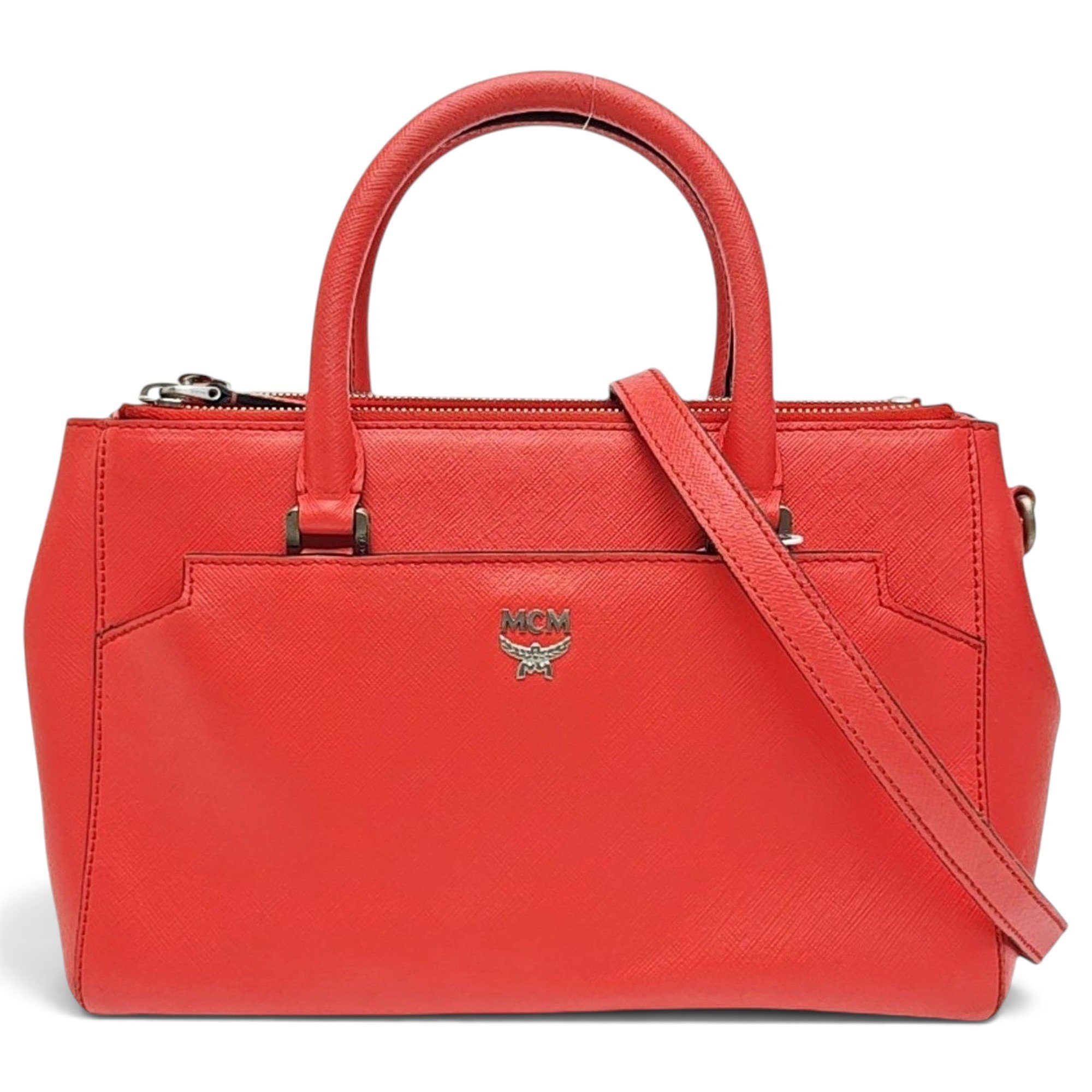 Leather handbag
