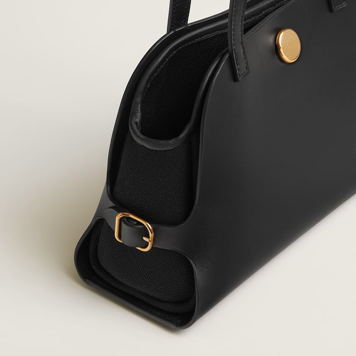 Noir Tablier Sellier Bag