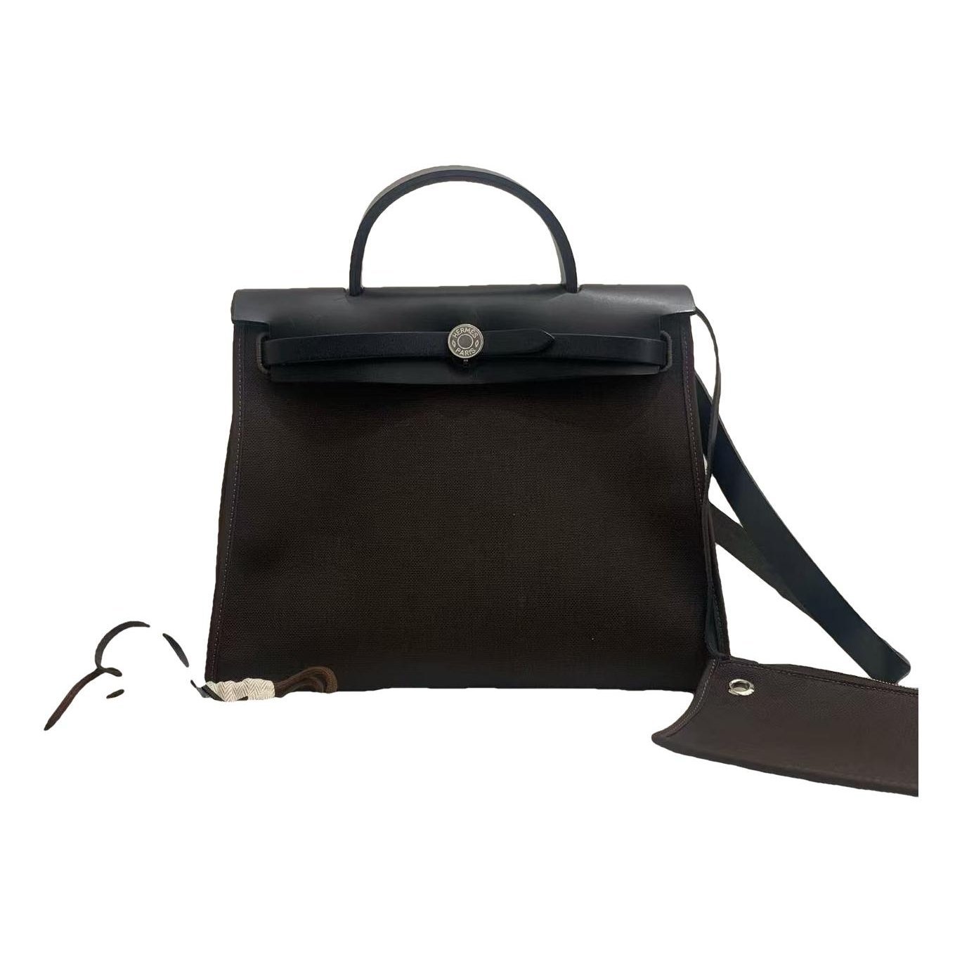 Herbag leather handbag