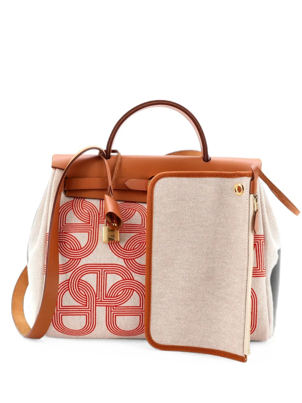 Herbag Zip Circuit 24 Vache Hunter and Leather 31 satchel