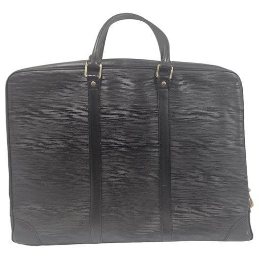 Porte Documents Voyage leather handbag
