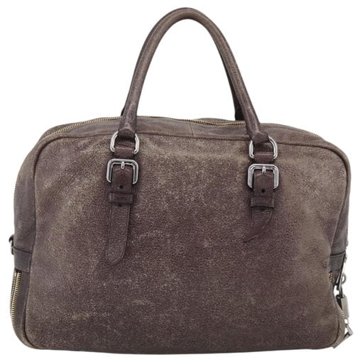 Leather handbag