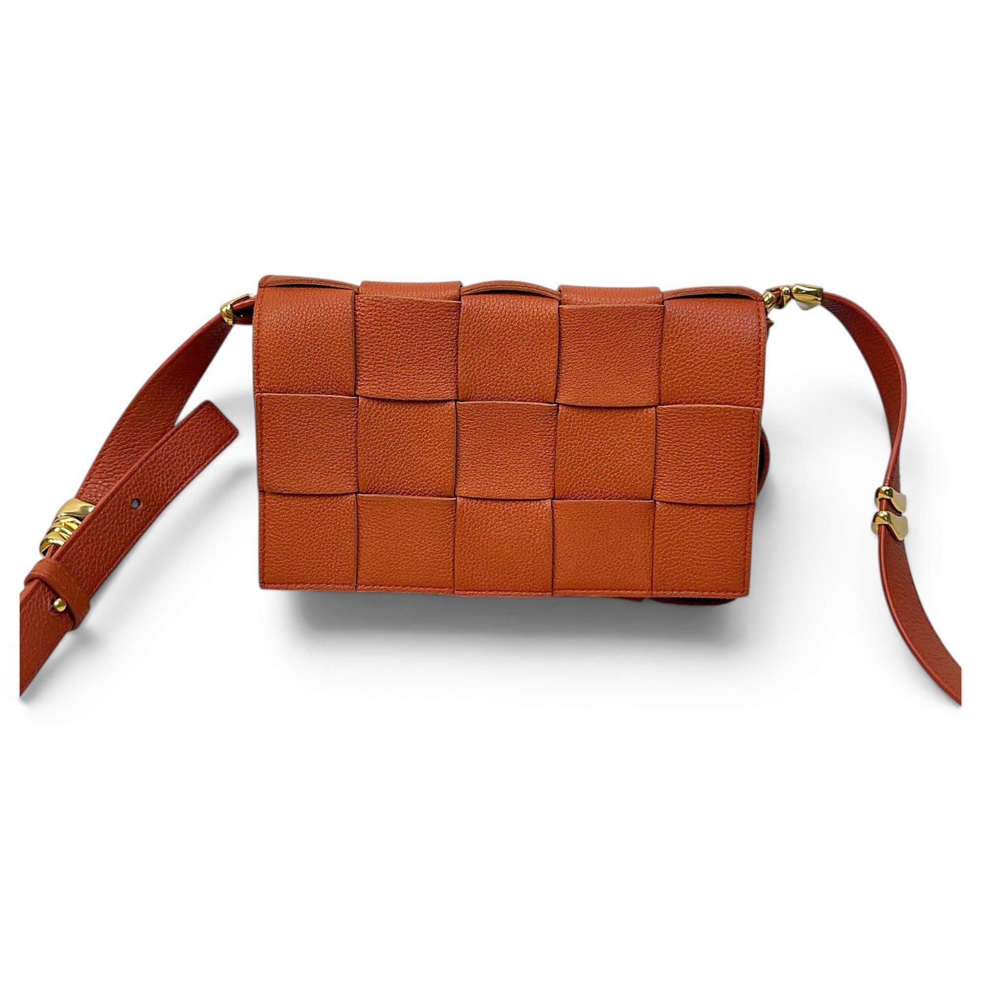 Cassette Padded leather handbag