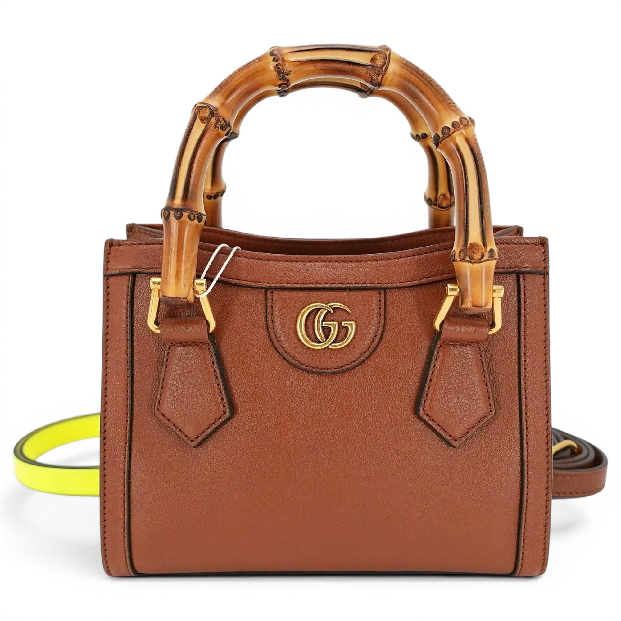 Diana Bamboo leather crossbody bag