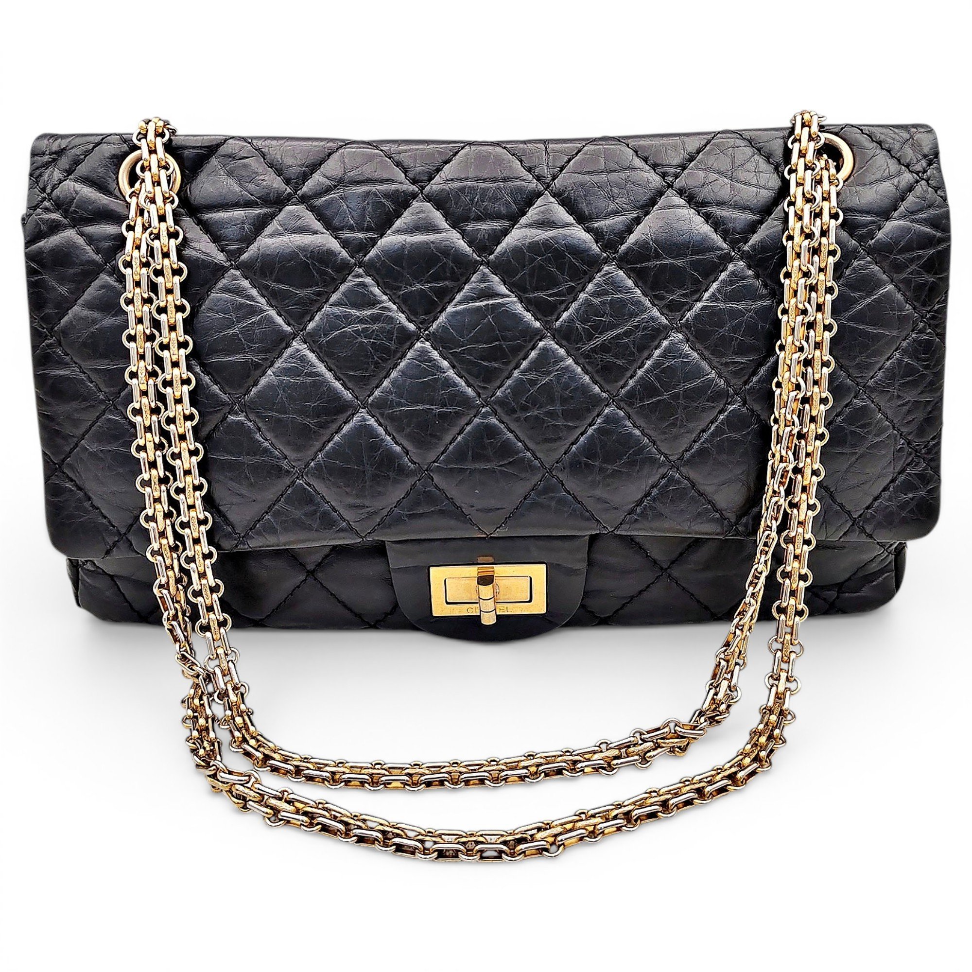 2.55 leather handbag