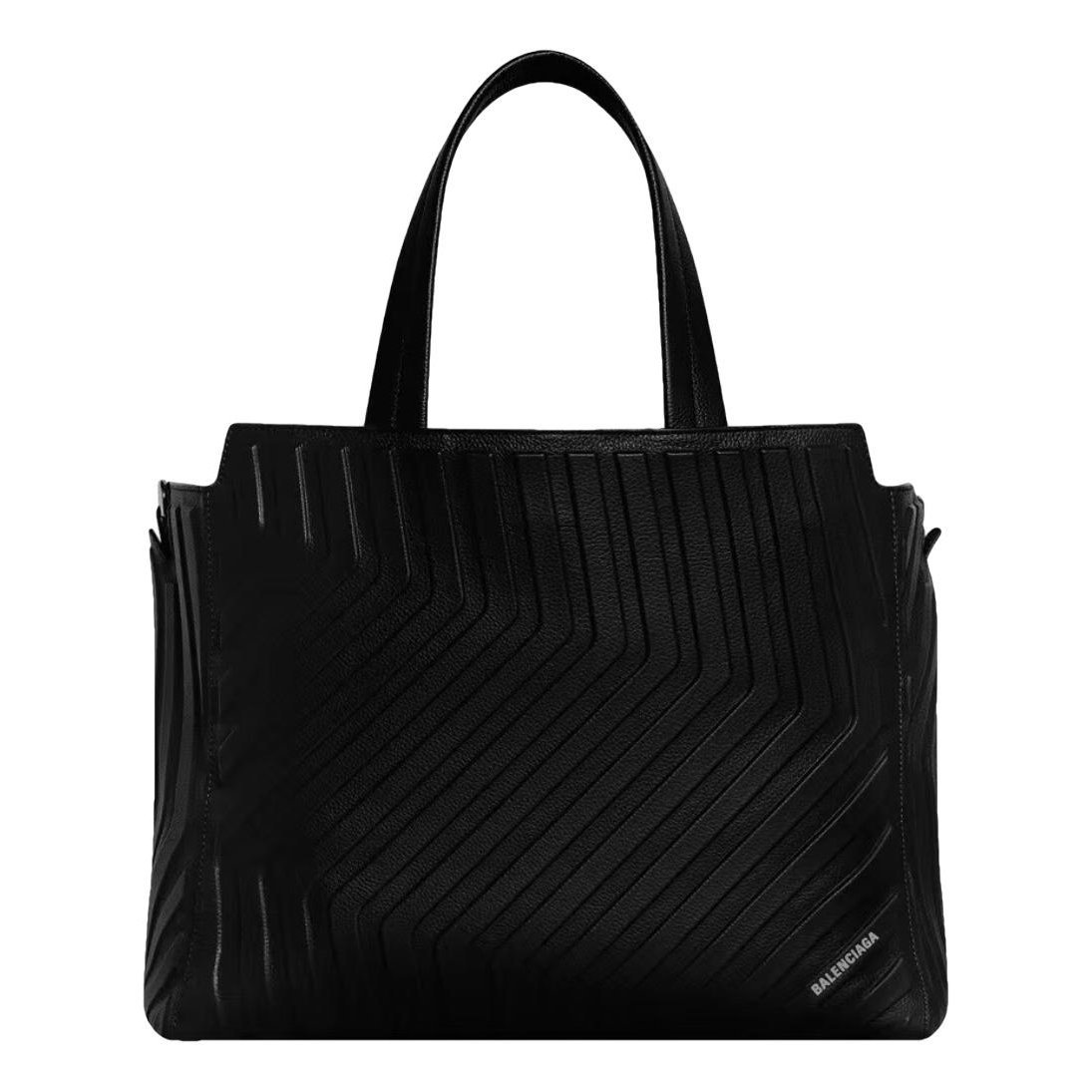 Leather tote