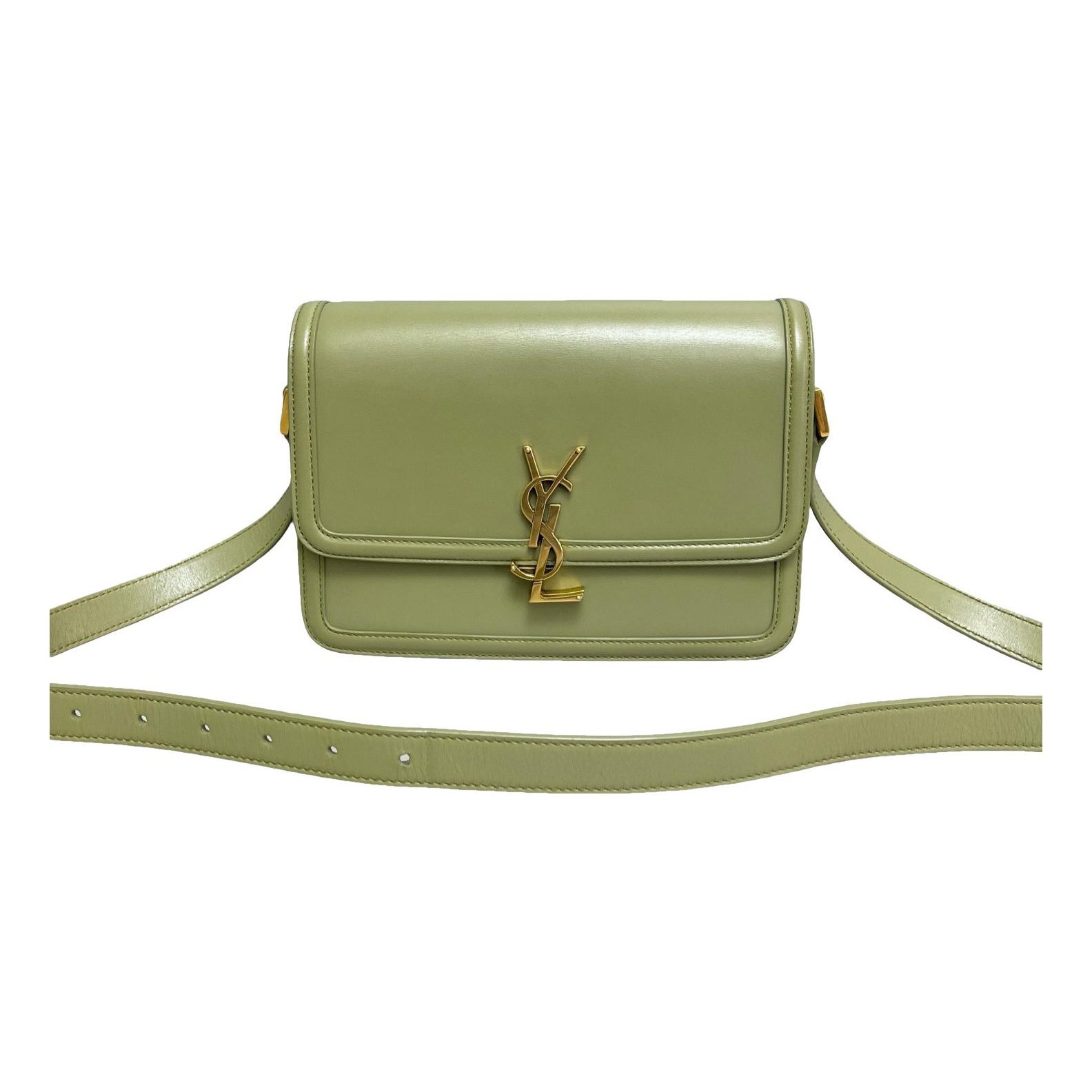 Solférino leather handbag