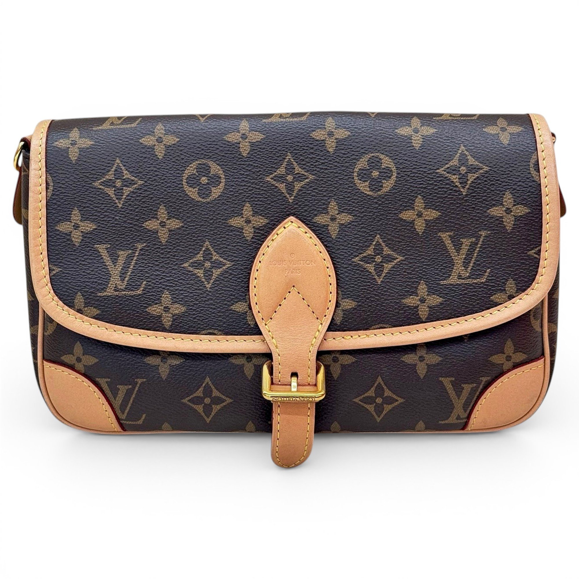 Diane leather crossbody bag