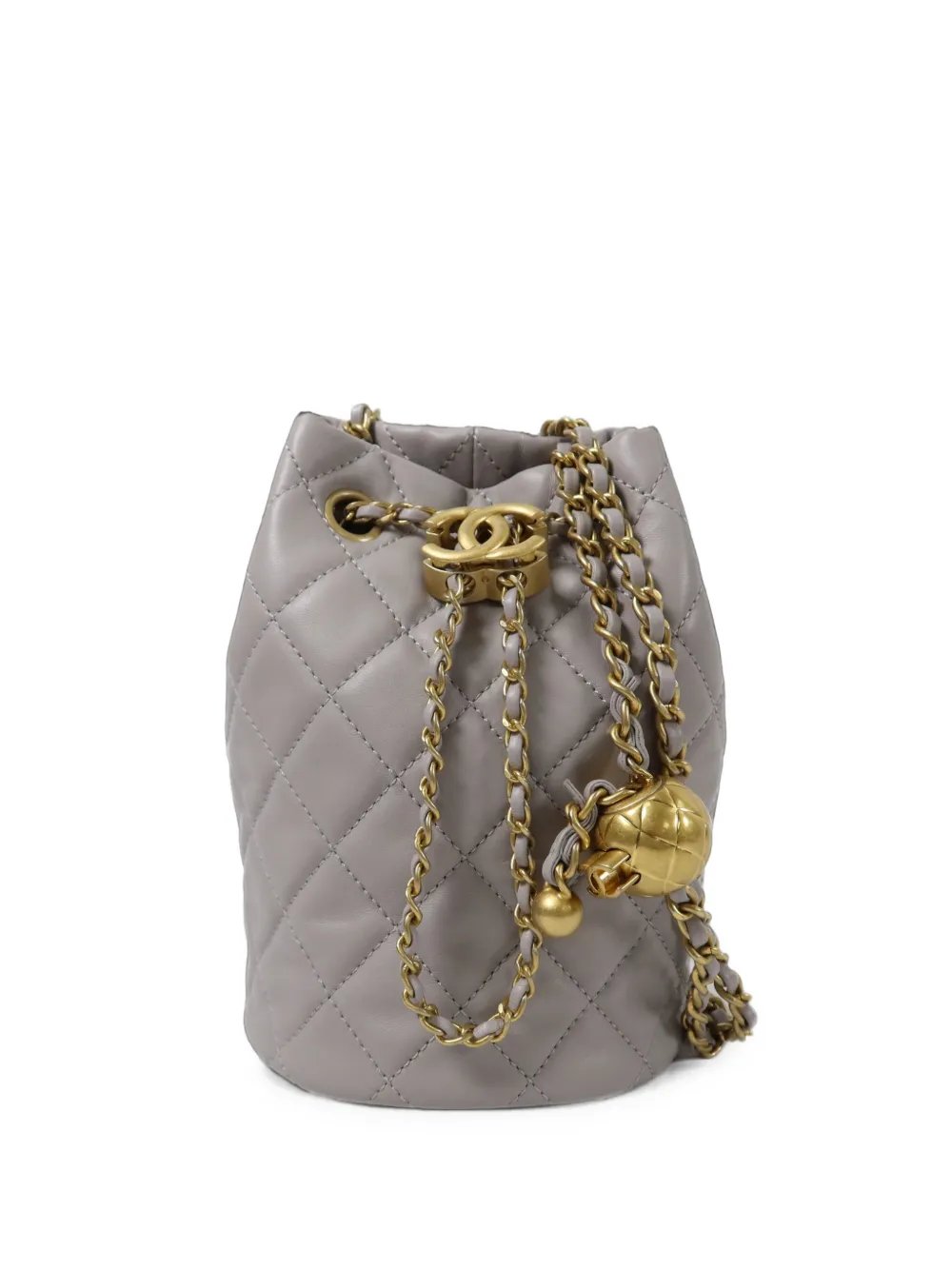 Pearl Crush bucket bag