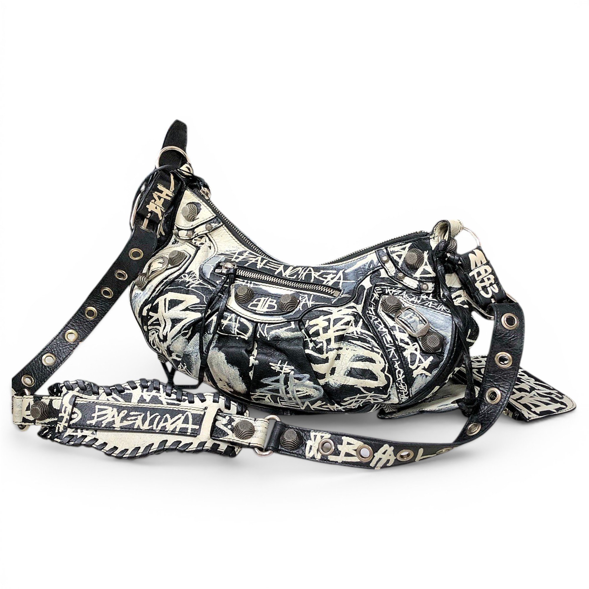 Le Cagole leather handbag