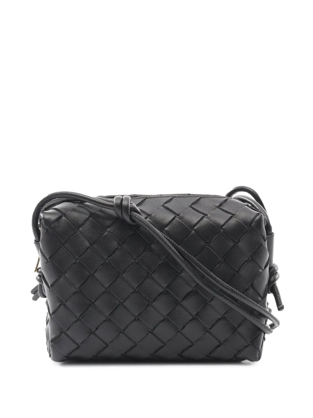 2019-2026 Mini Lambskin Intrecciato Loop Camera Bag crossbody bag