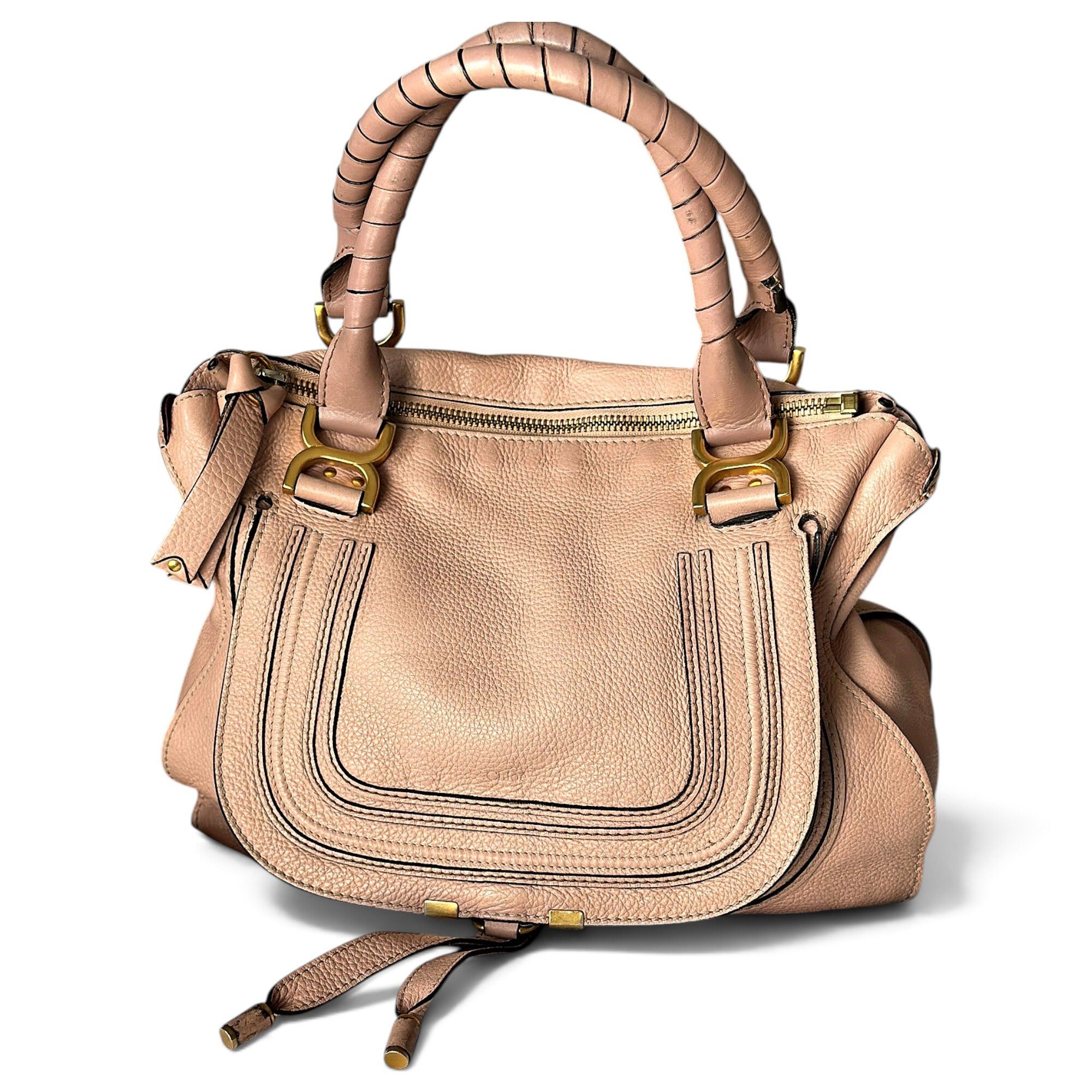 Marcie leather handbag