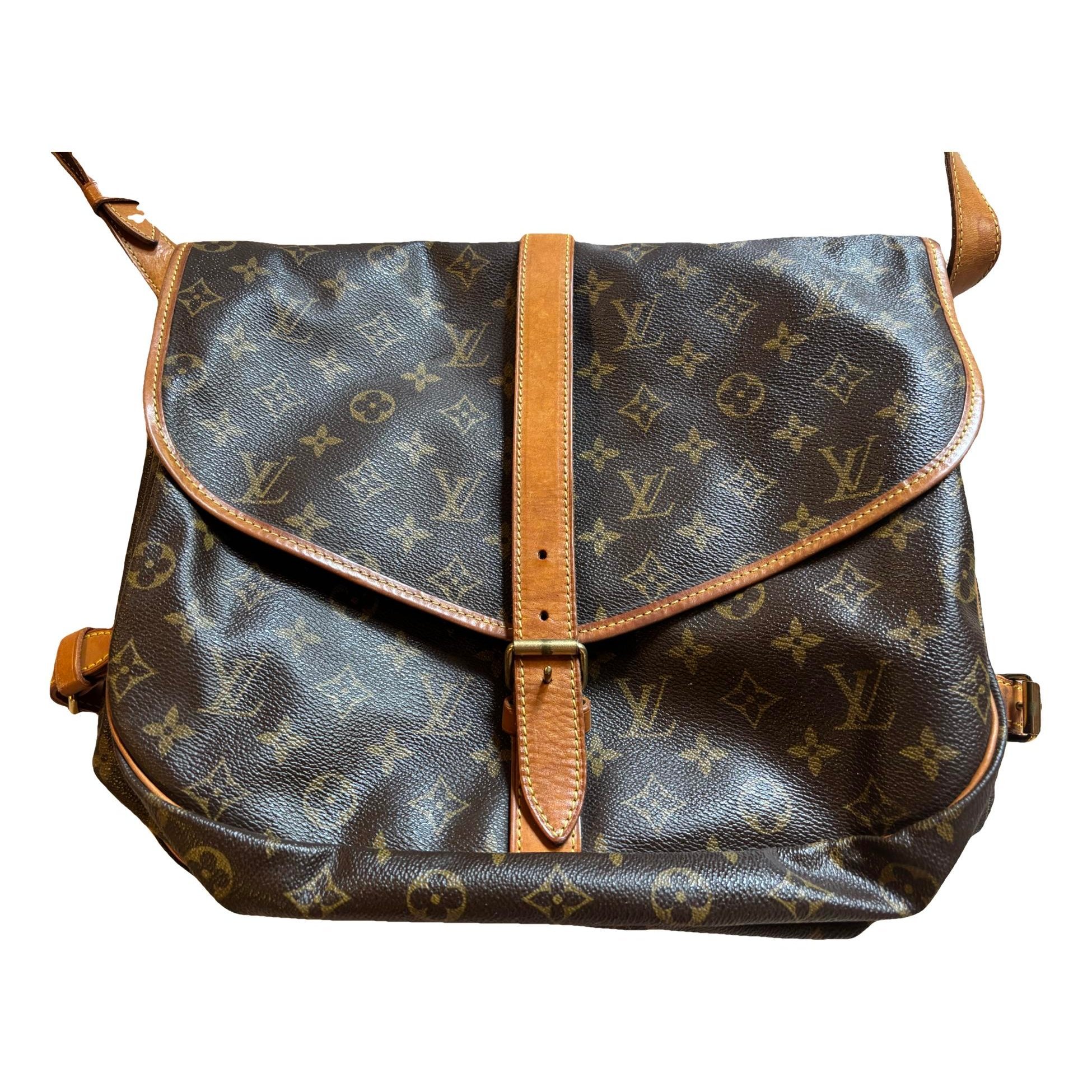 Saumur leather travel bag