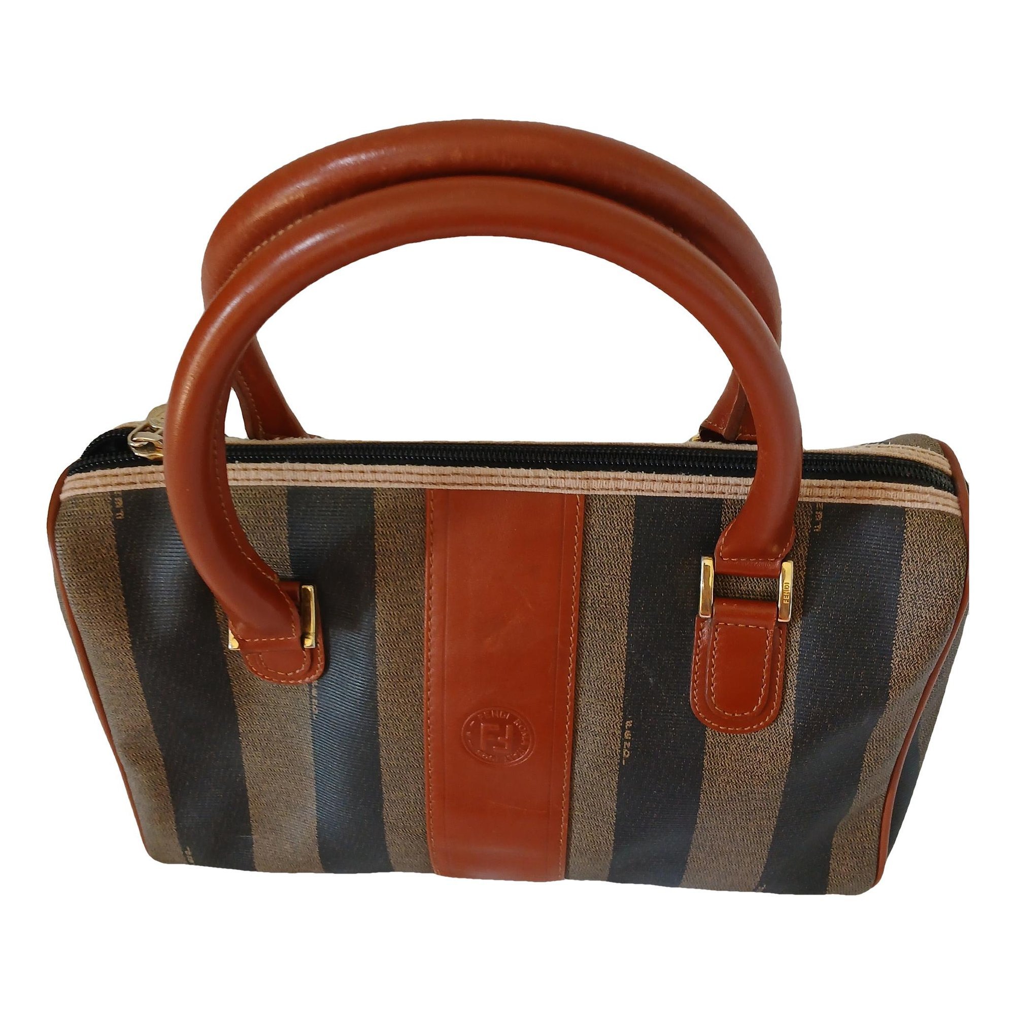 Peekaboo leather handbag