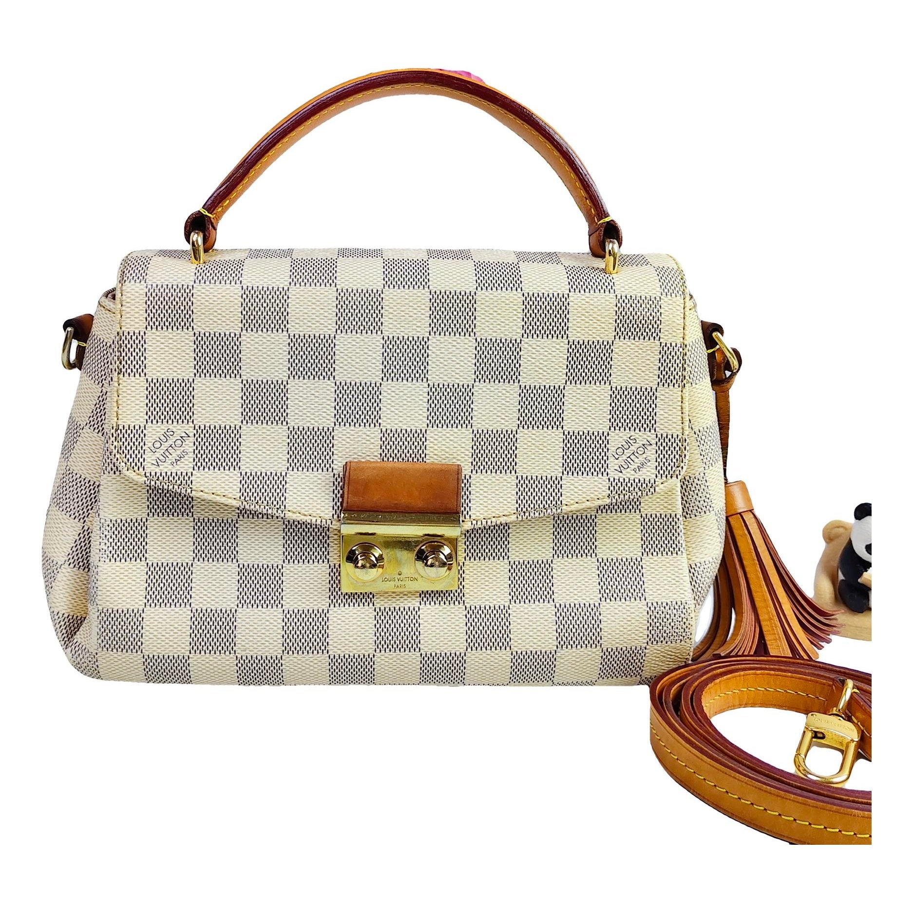 Croisette leather handbag