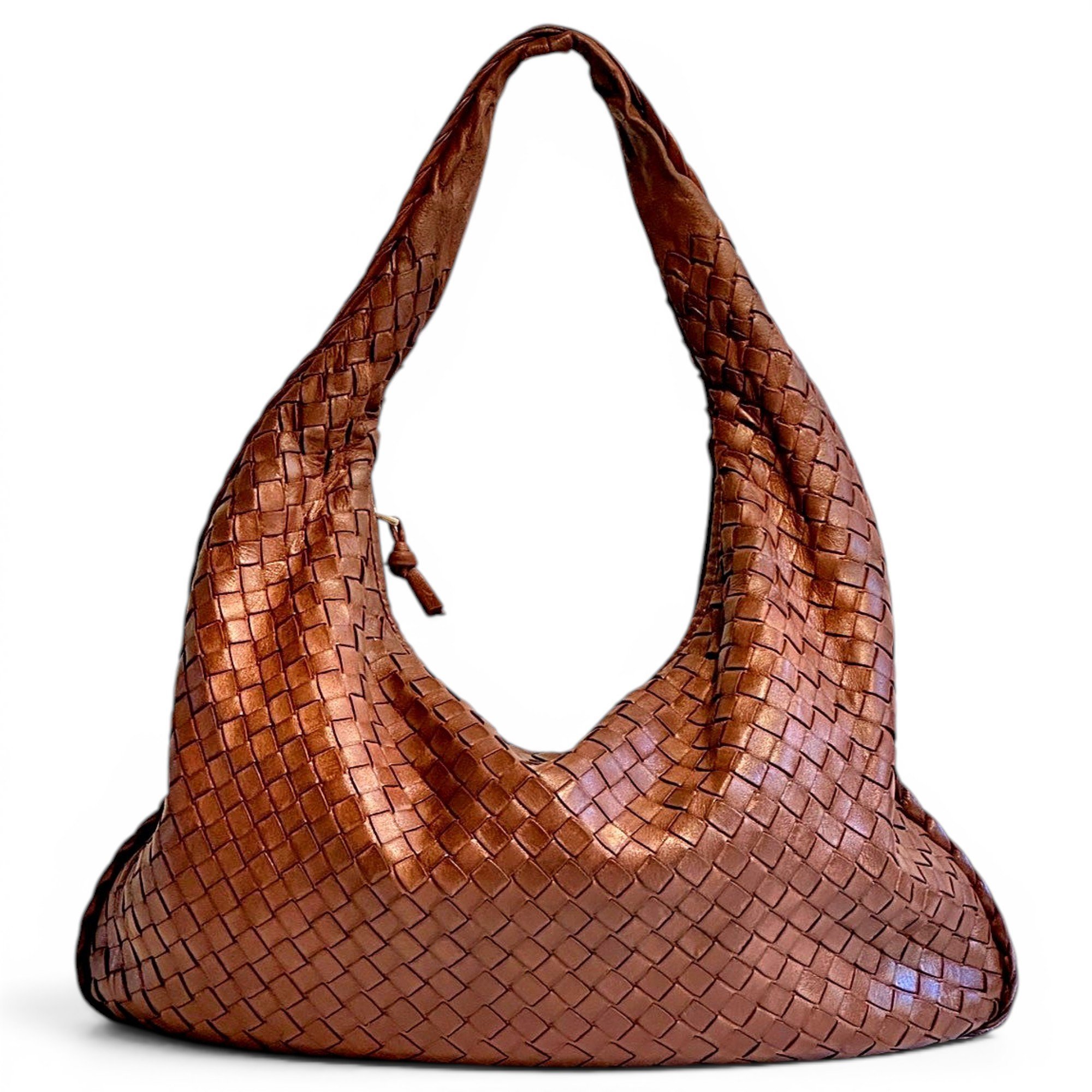 Veneta leather handbag