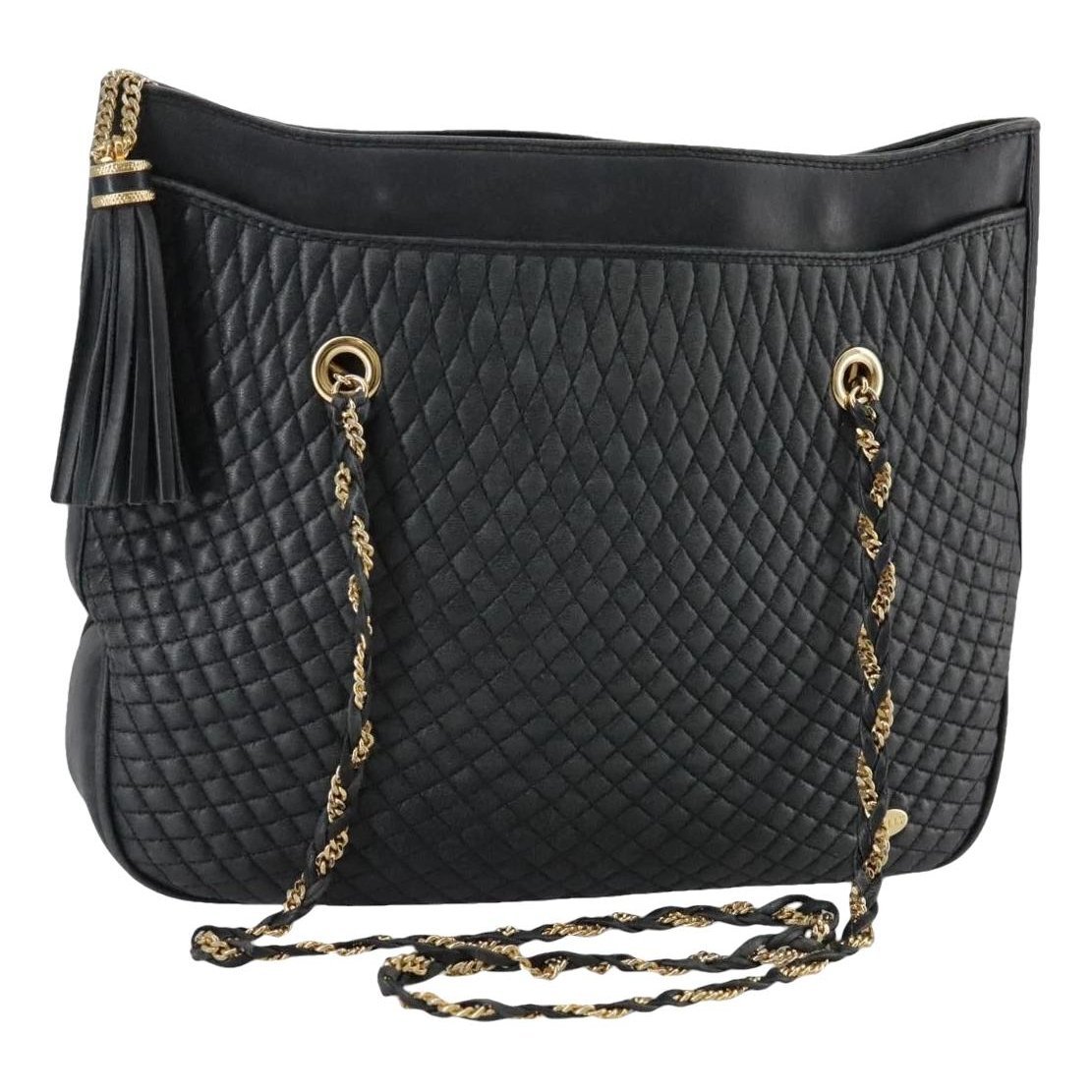 Leather tote
