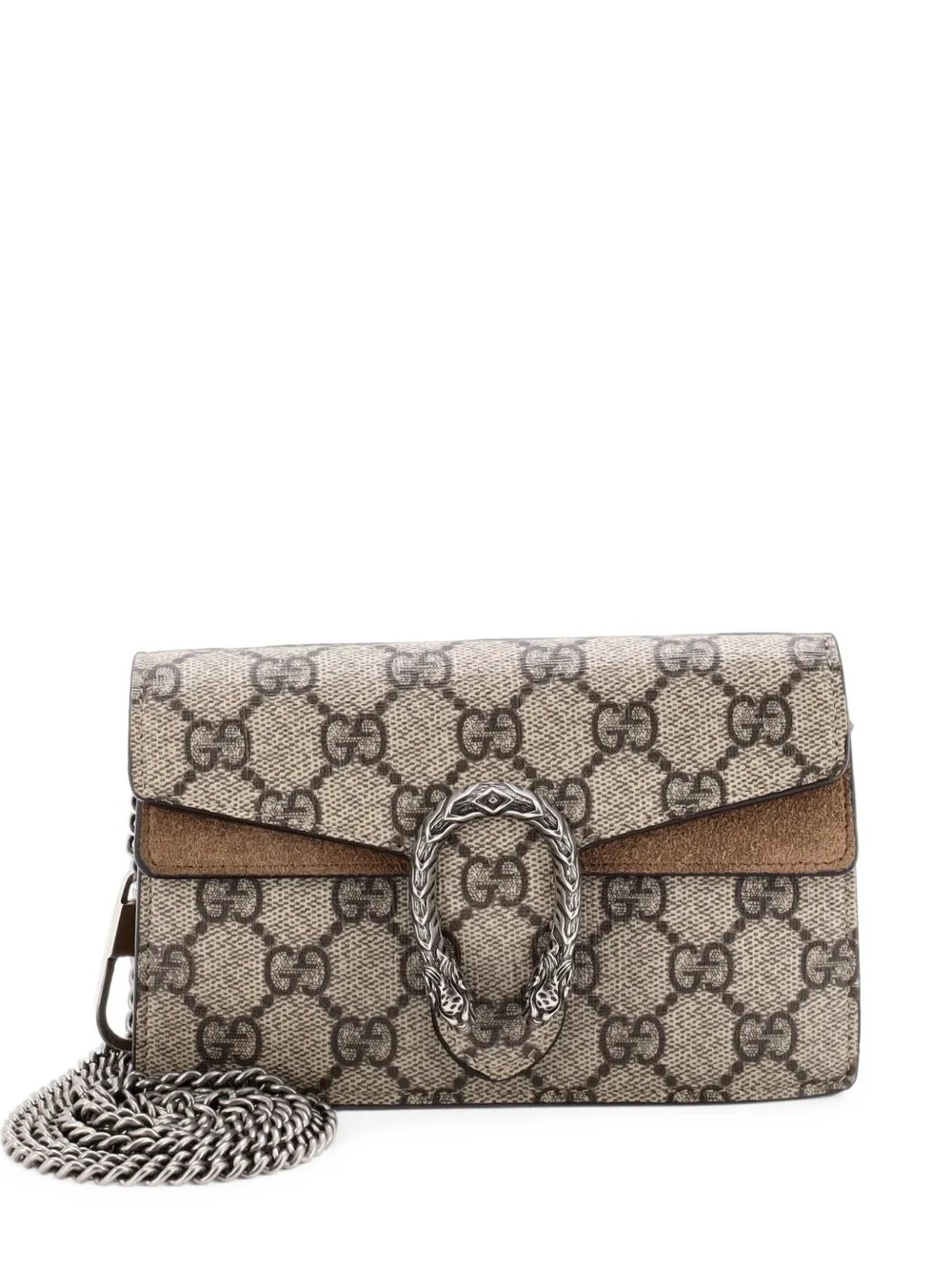 Dionysus Bag GG Coated Canvas Super Mini crossbody bag