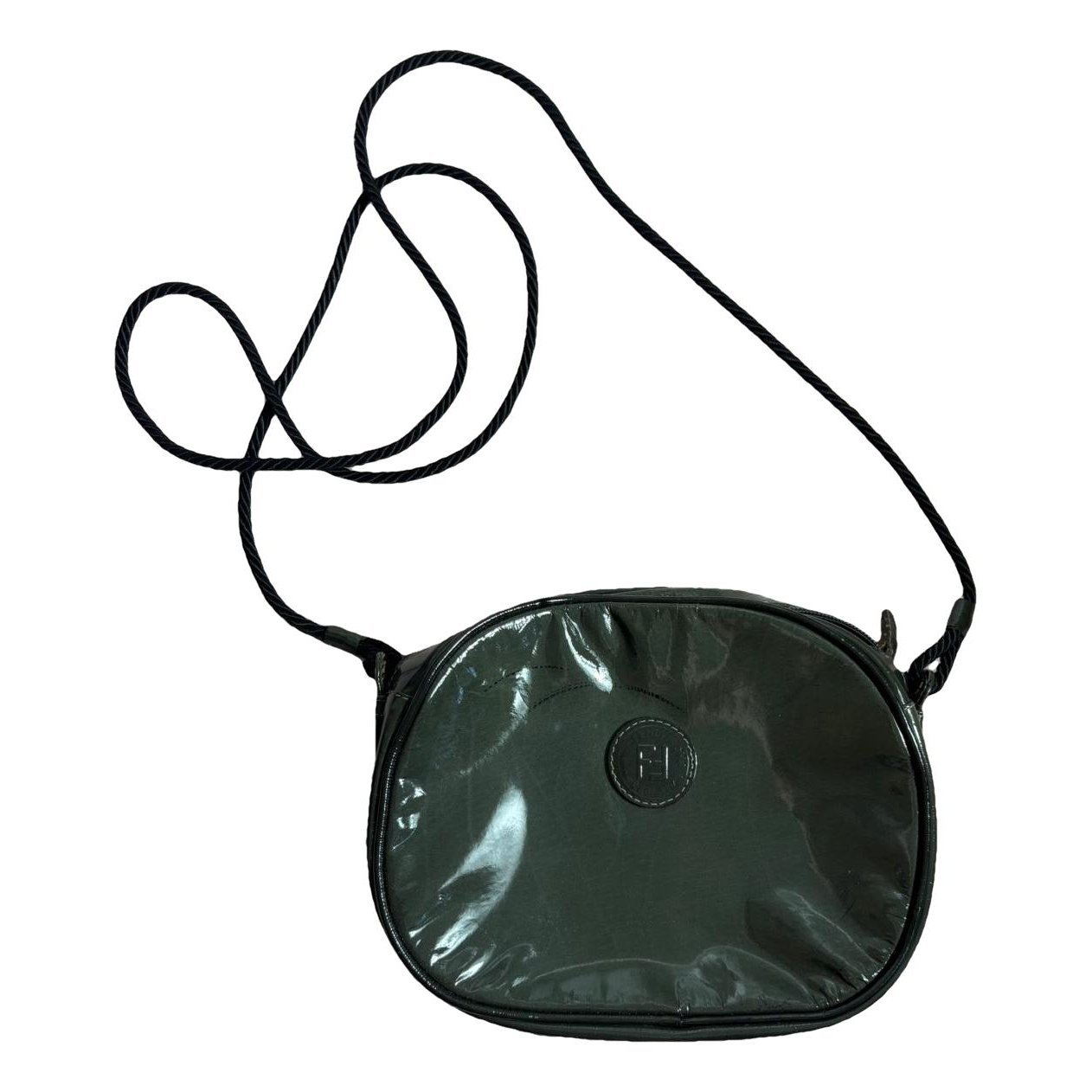 O'Lock patent leather crossbody bag