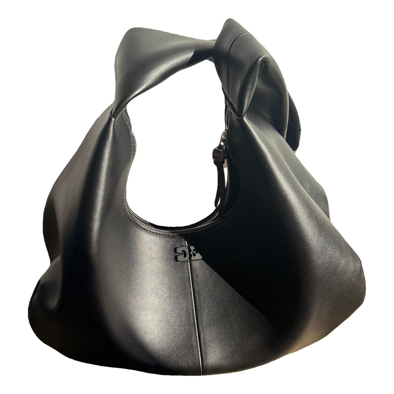 Hobo leather handbag