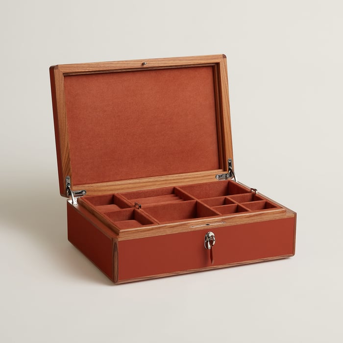 Cuivre Amalthee Metamorphose d'H Watch Box, Large Model