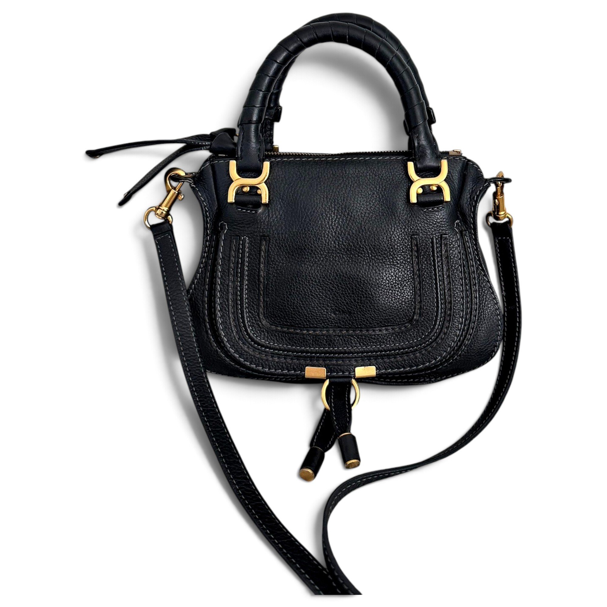 Marcie leather handbag
