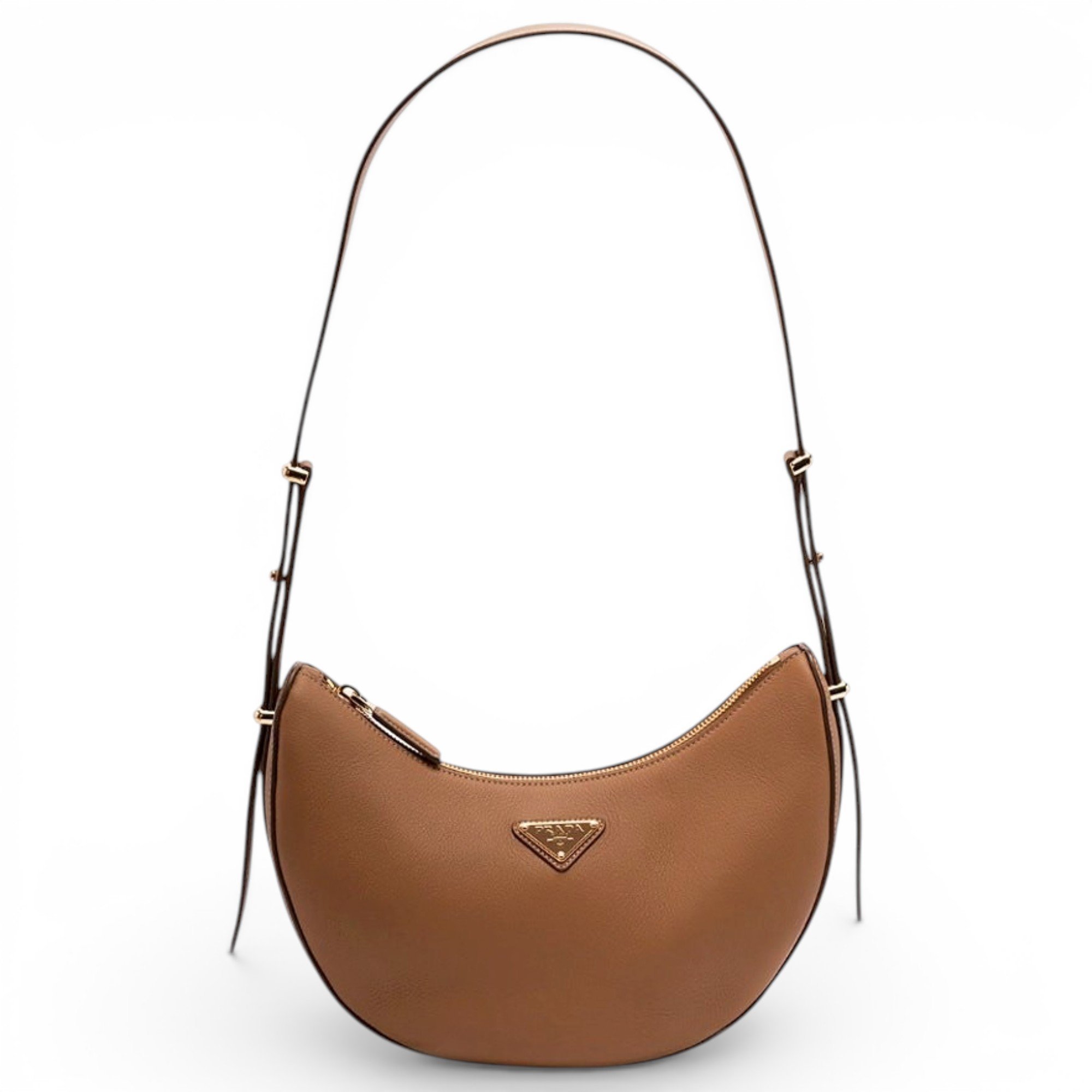Arqué leather handbag