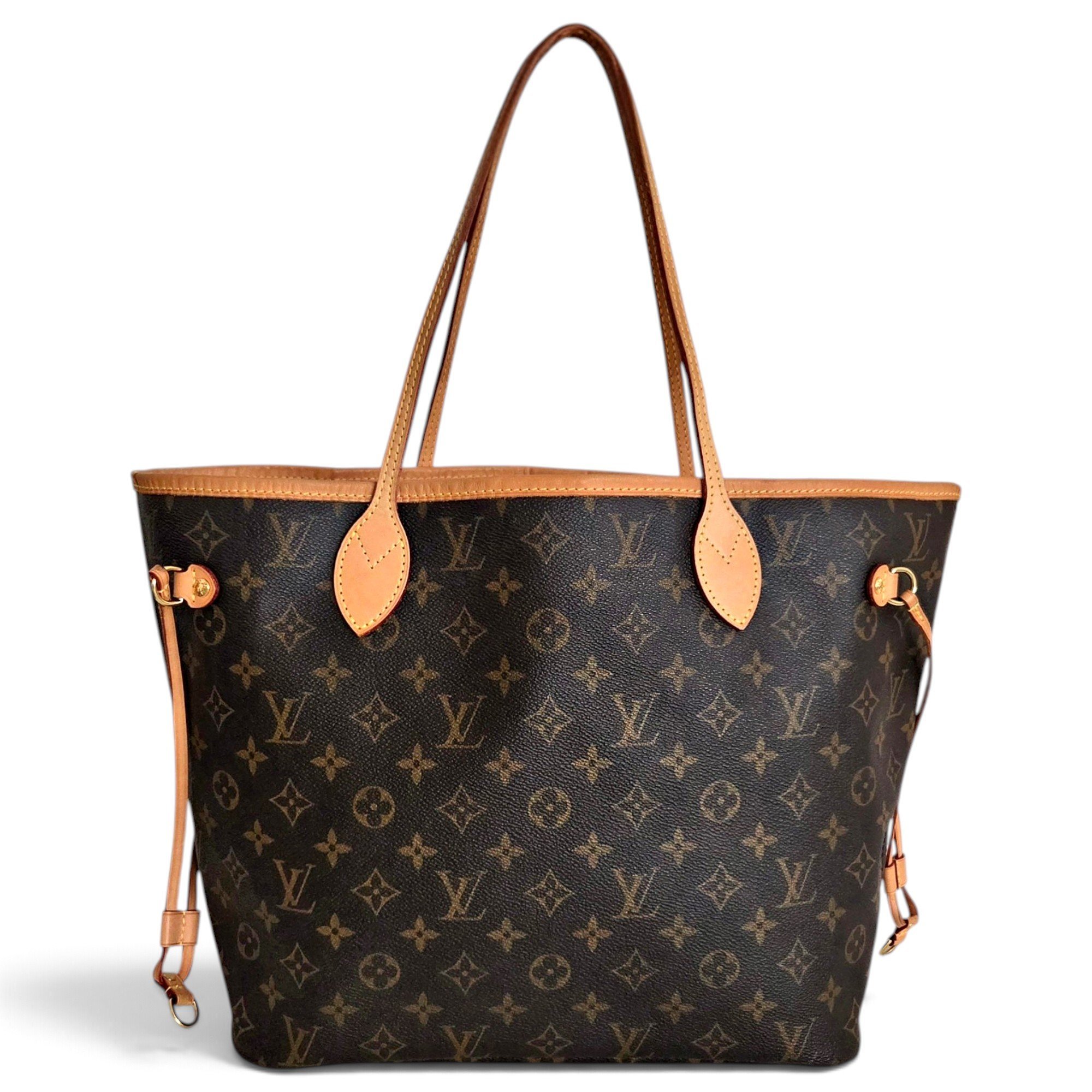 Neverfull leather tote