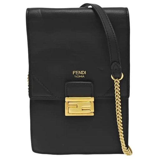 Kan U leather crossbody bag