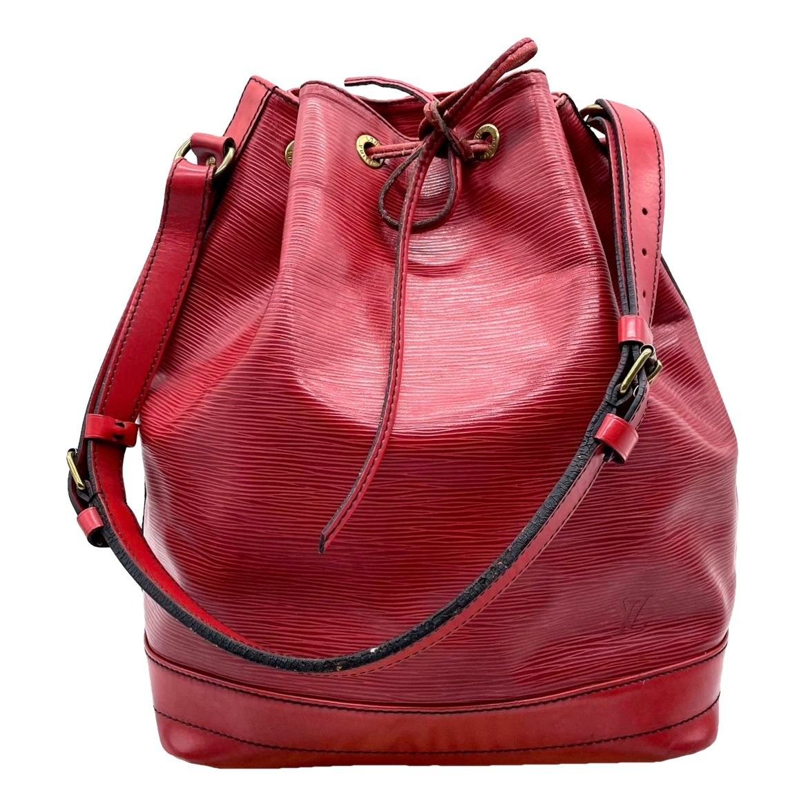 Lockme Bucket leather handbag