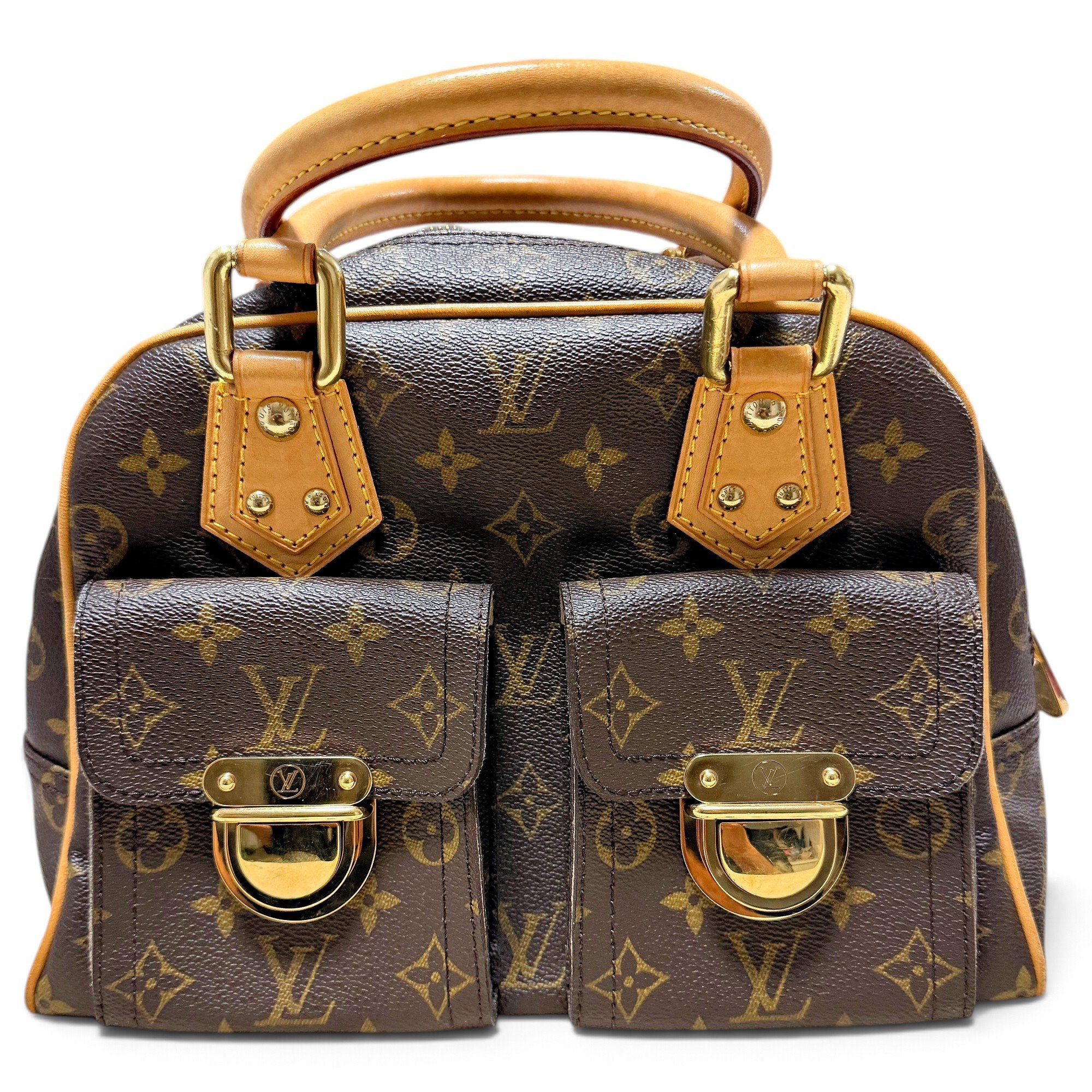Leather backpack