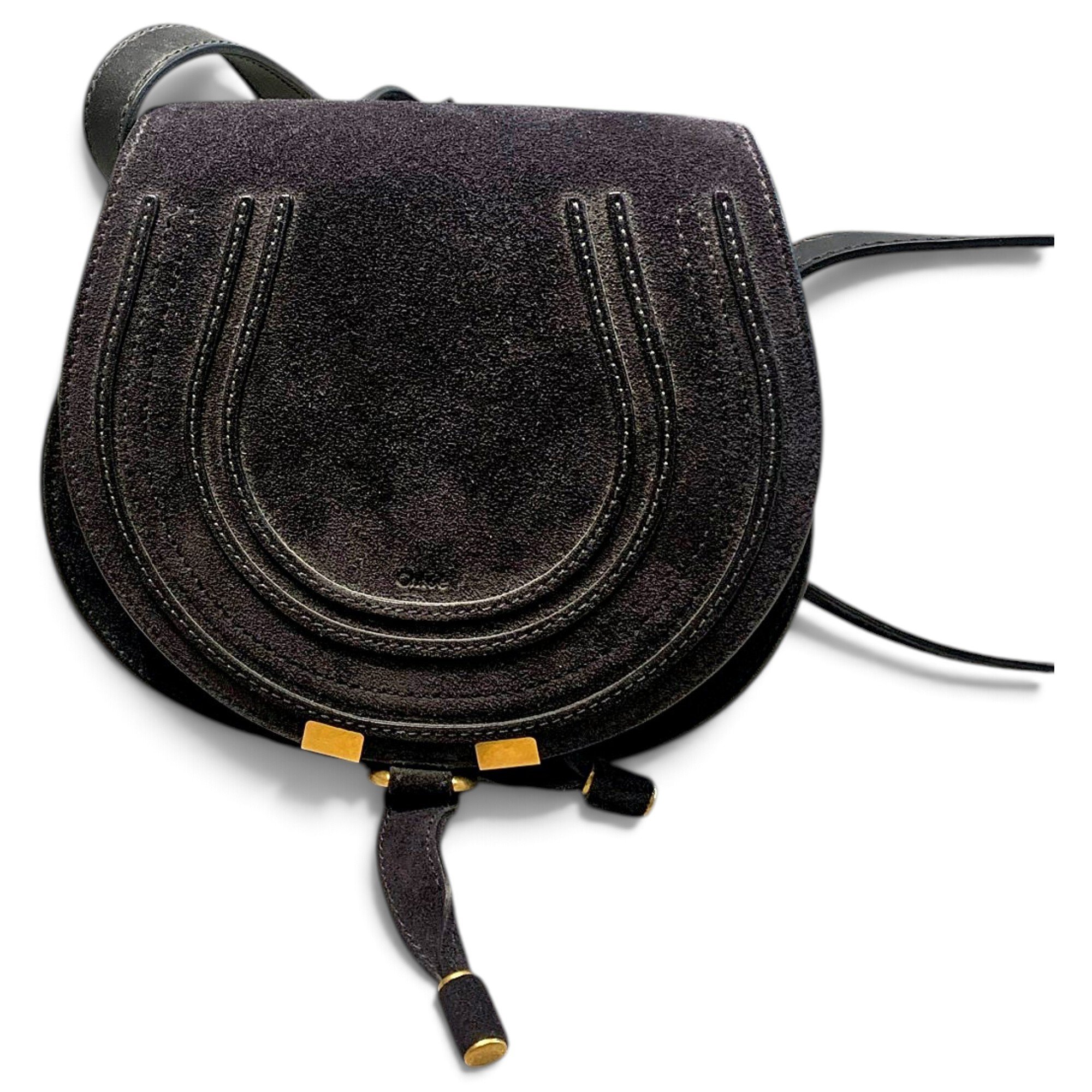Drew leather crossbody bag