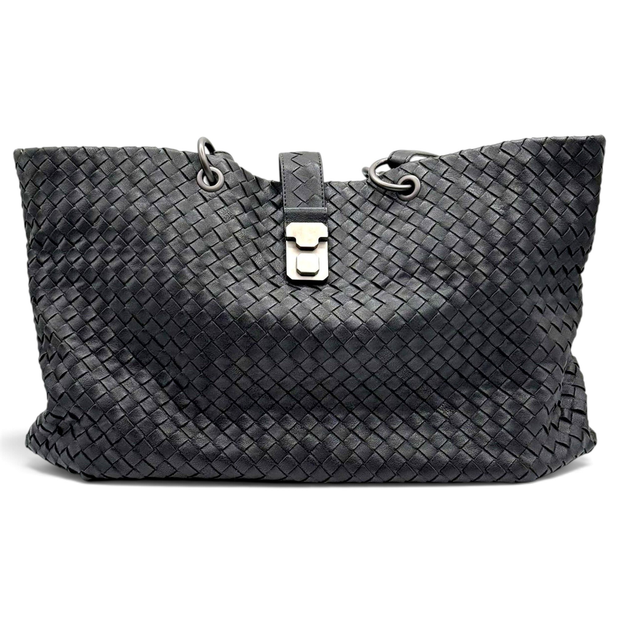 Roma leather tote