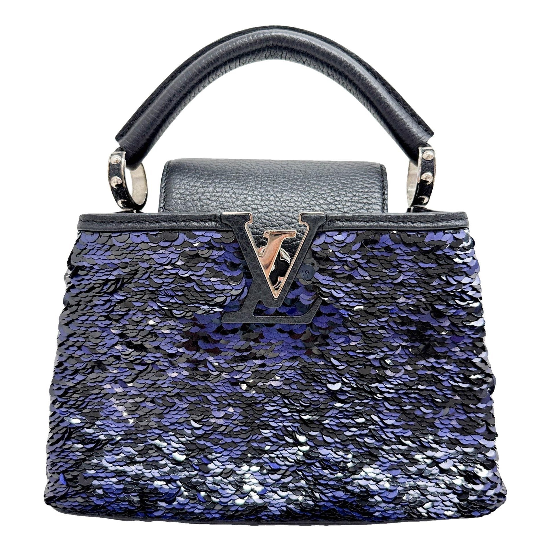 Capucines glitter mini bag