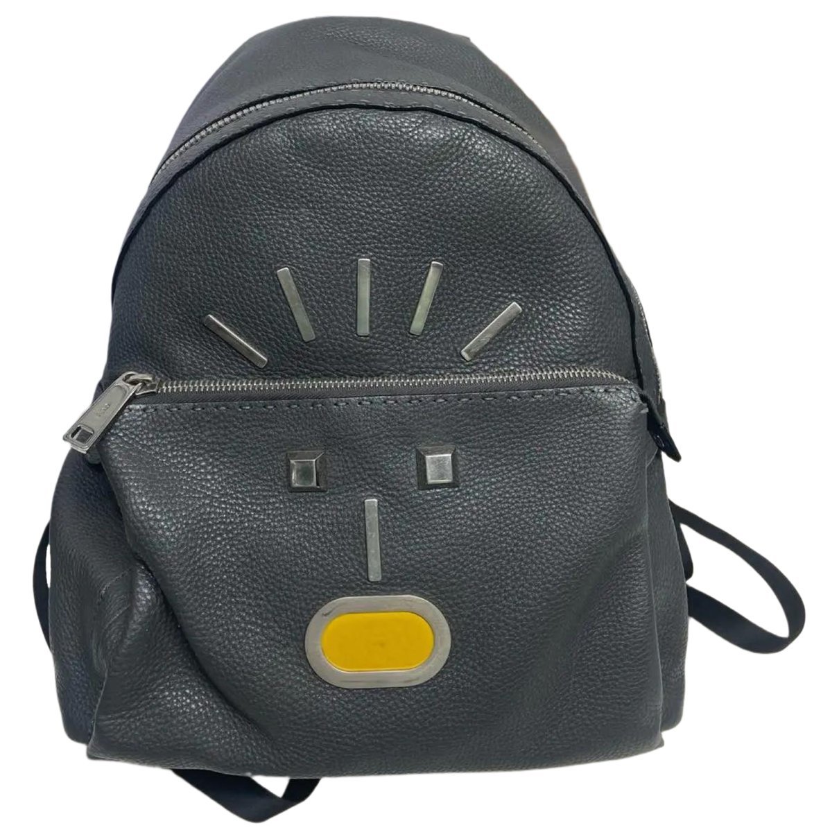 Leather backpack