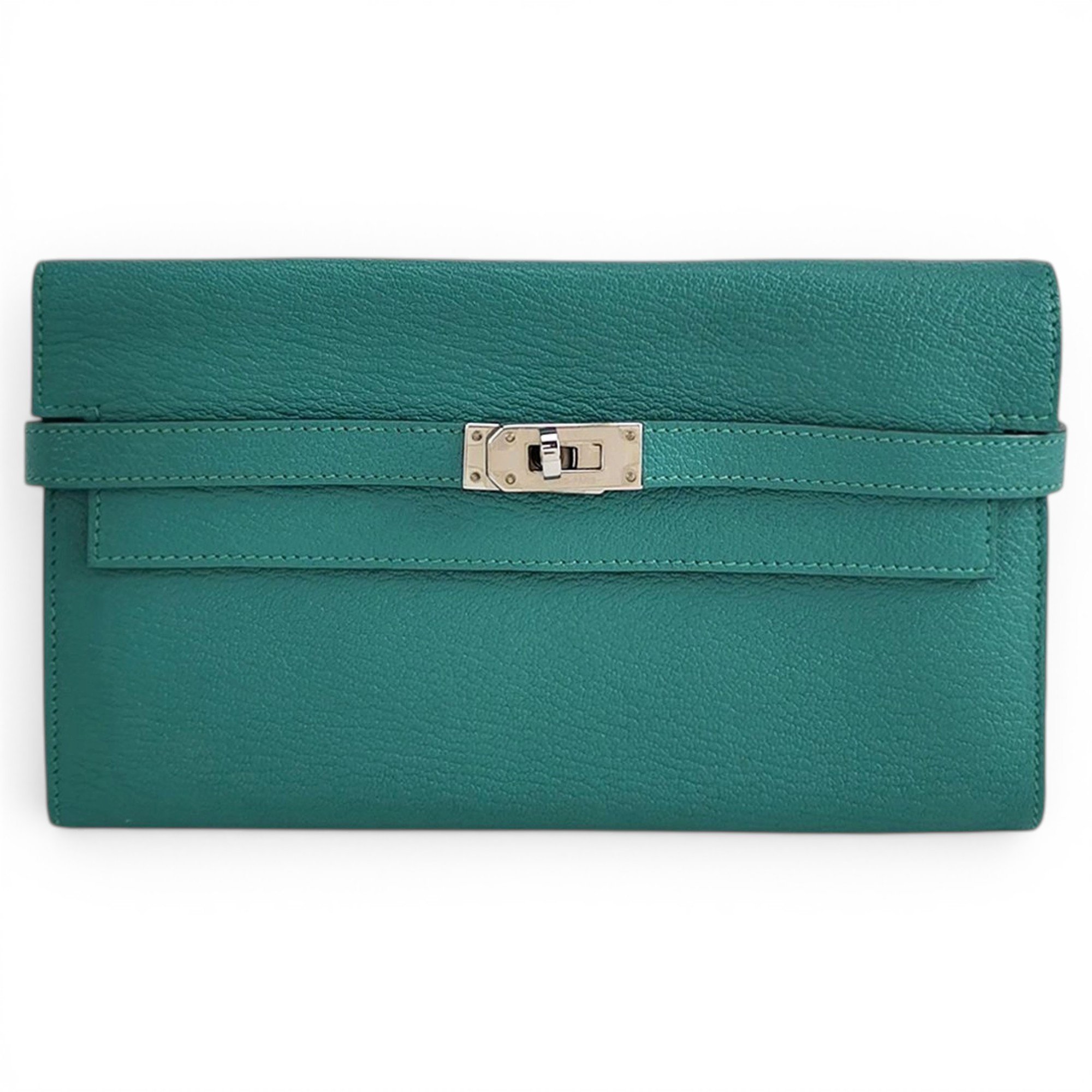 Kelly to go leather clutch bag