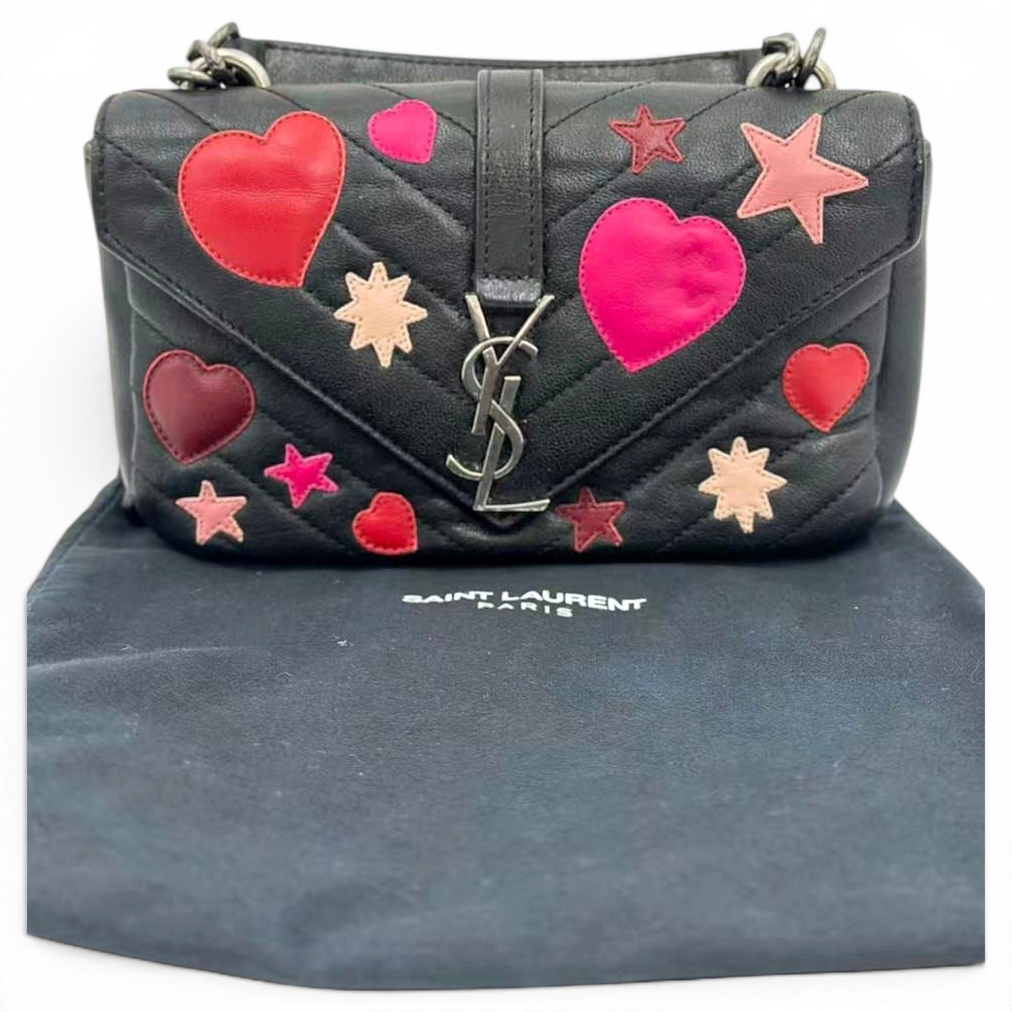 Collége monogramme leather handbag