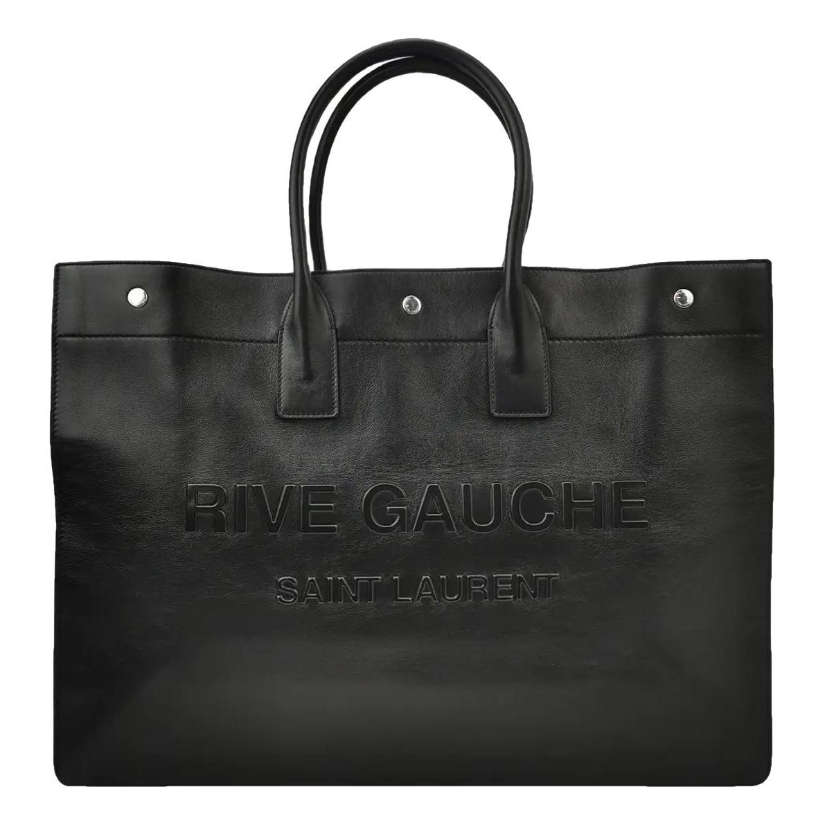 Rive Gauche leather handbag