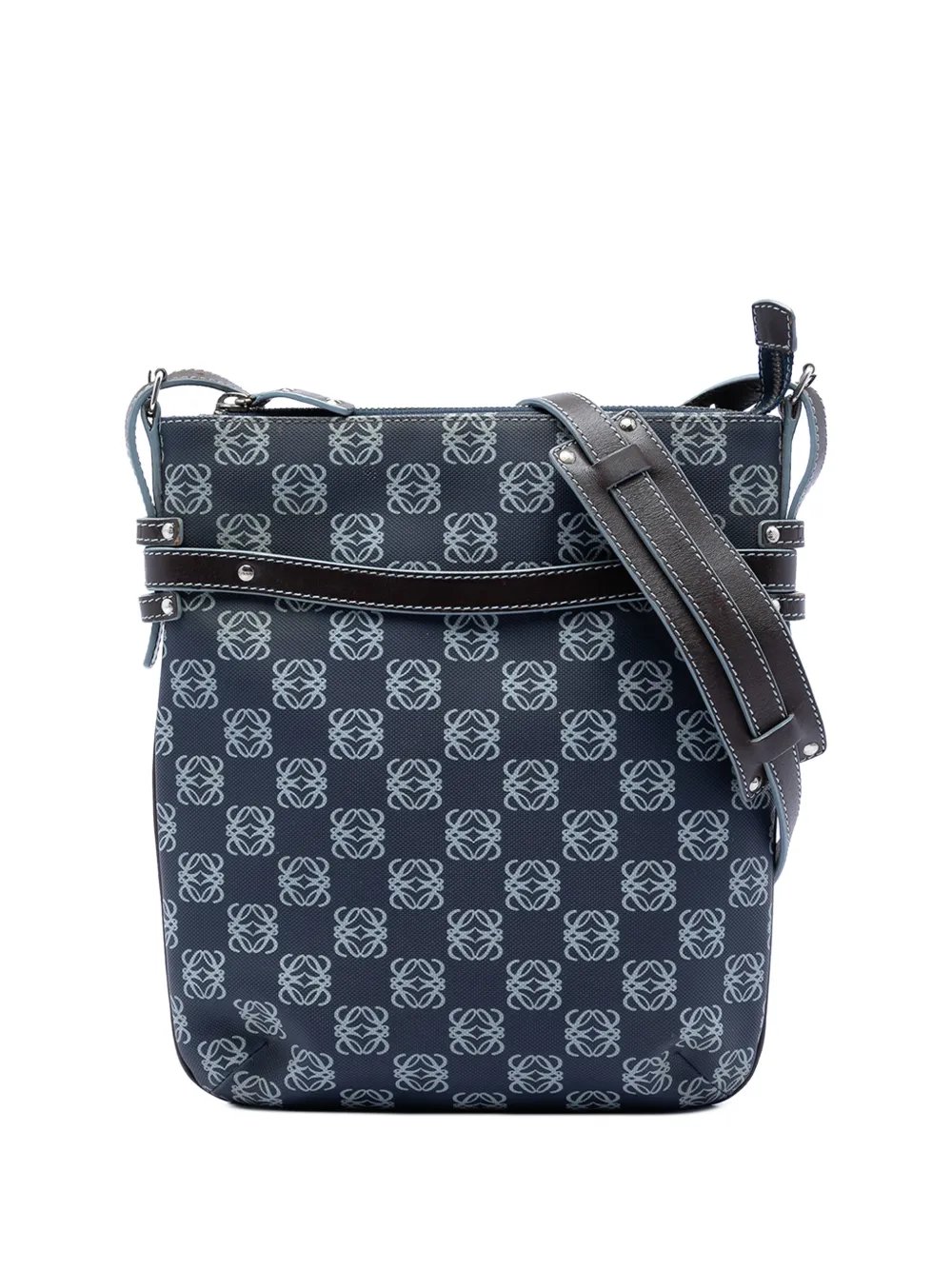 Loewe 2004 Anagram Coated Canvas crossbody bag