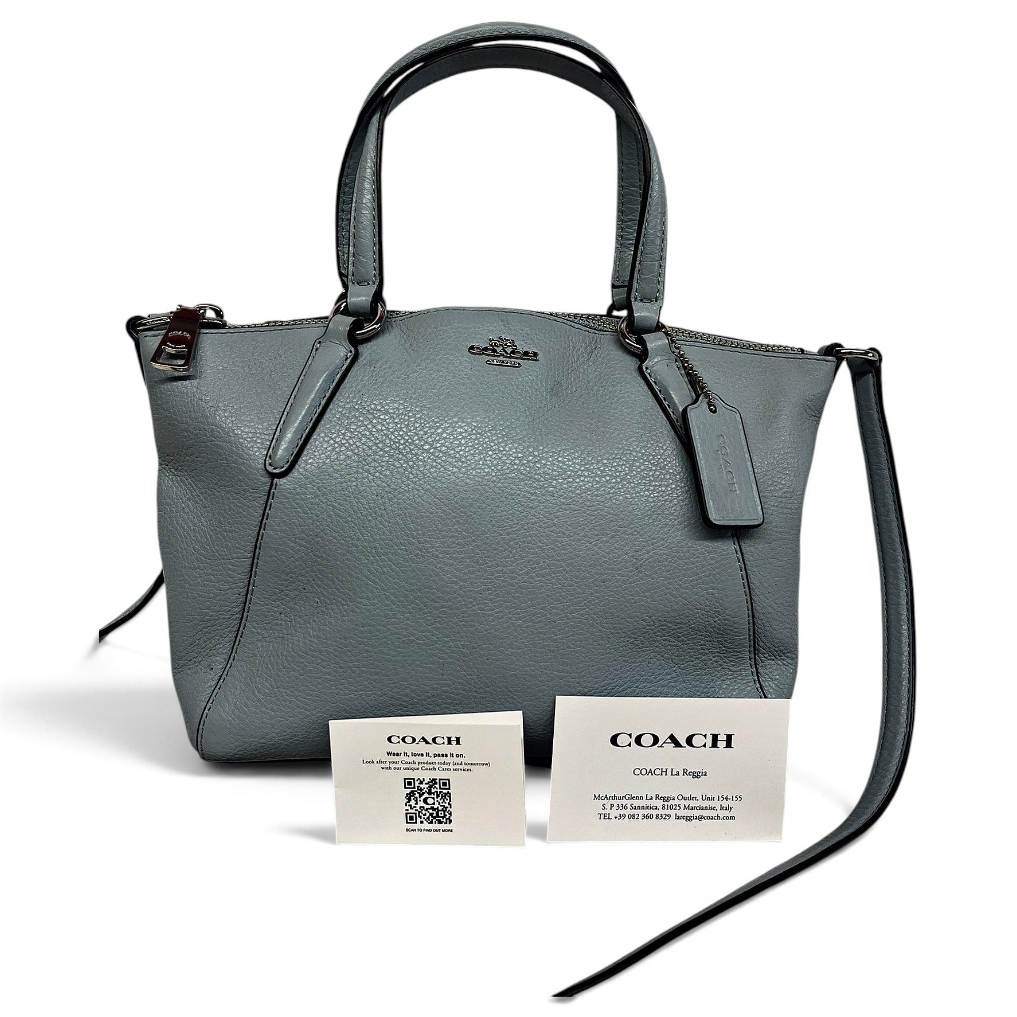 Leather crossbody bag