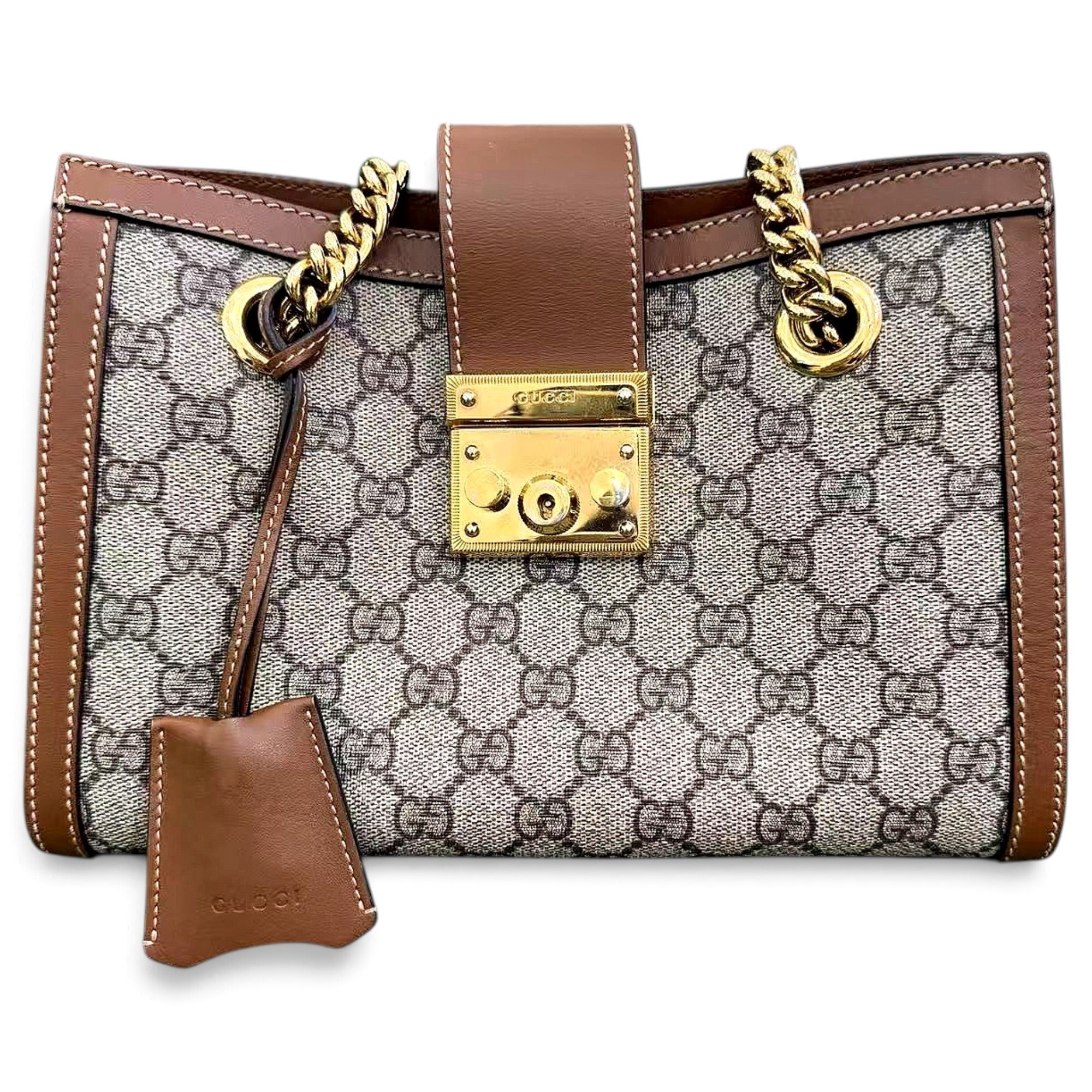 Padlock cloth handbag