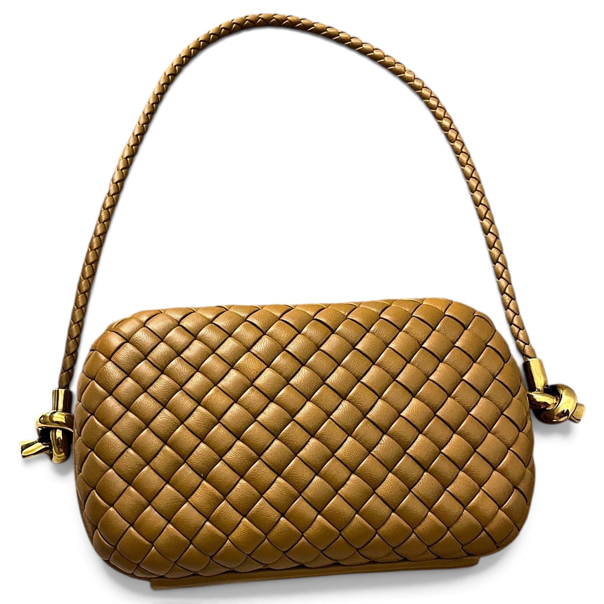 Brick Cassette leather handbag