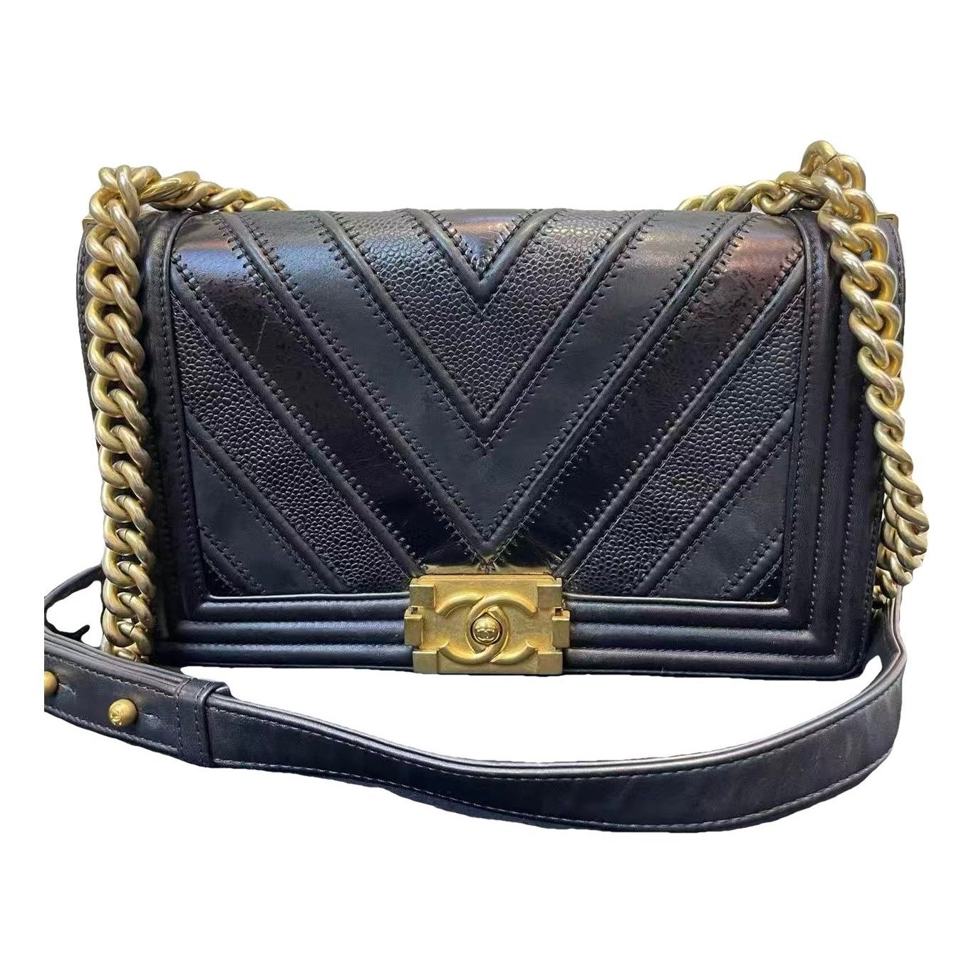 Boy leather handbag