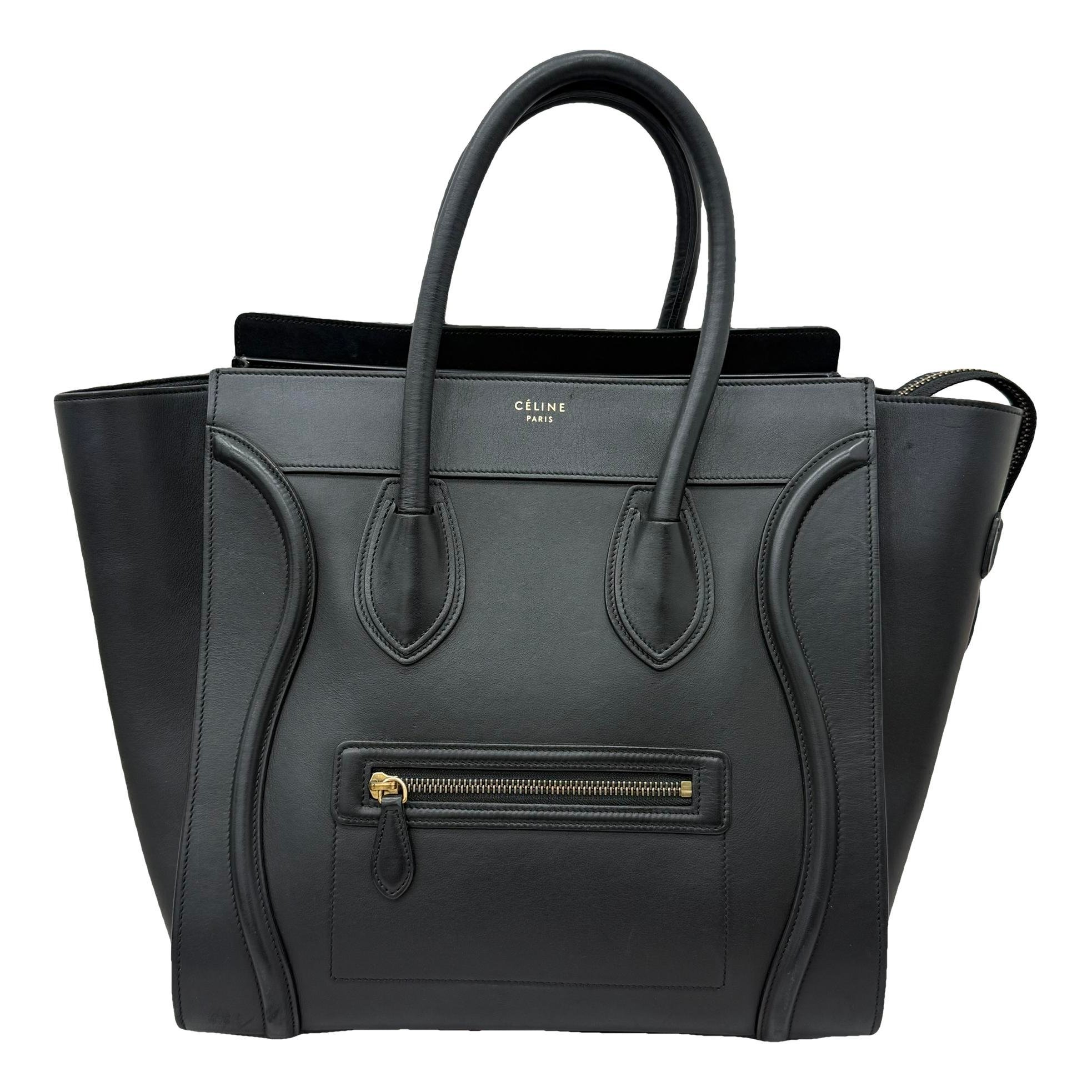 Luggage leather handbag
