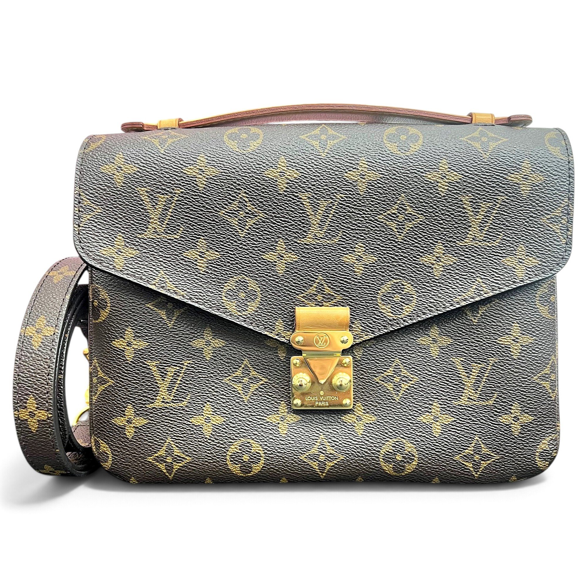 Metis leather handbag