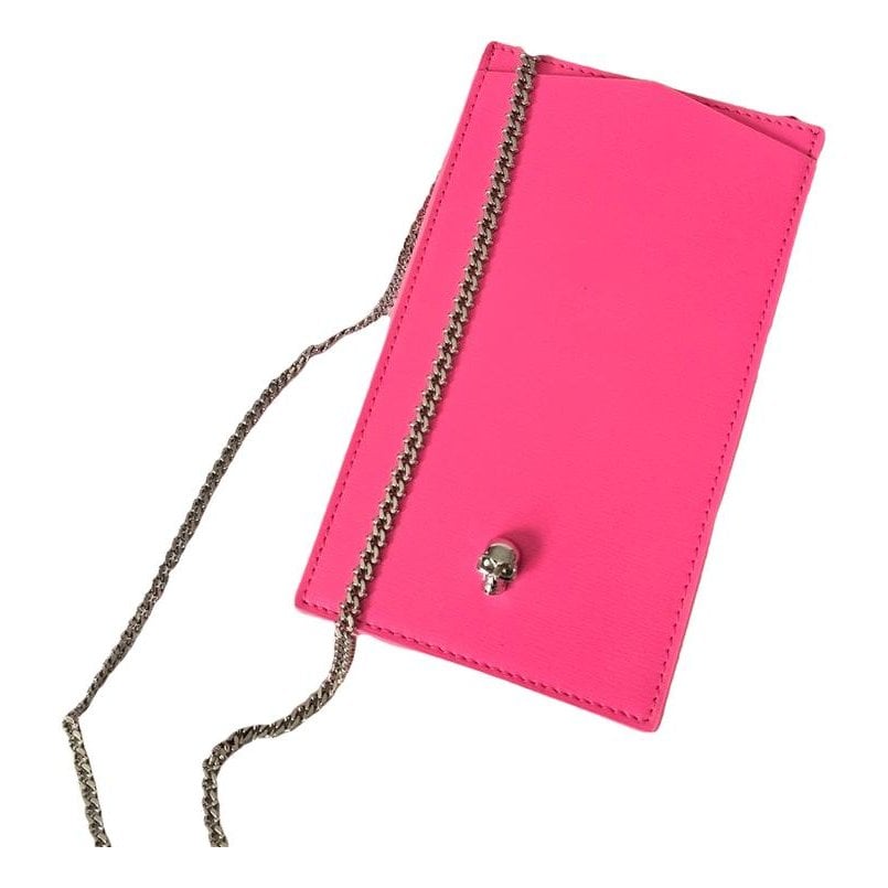 Alexander McQueen Skull leather crossbody bag