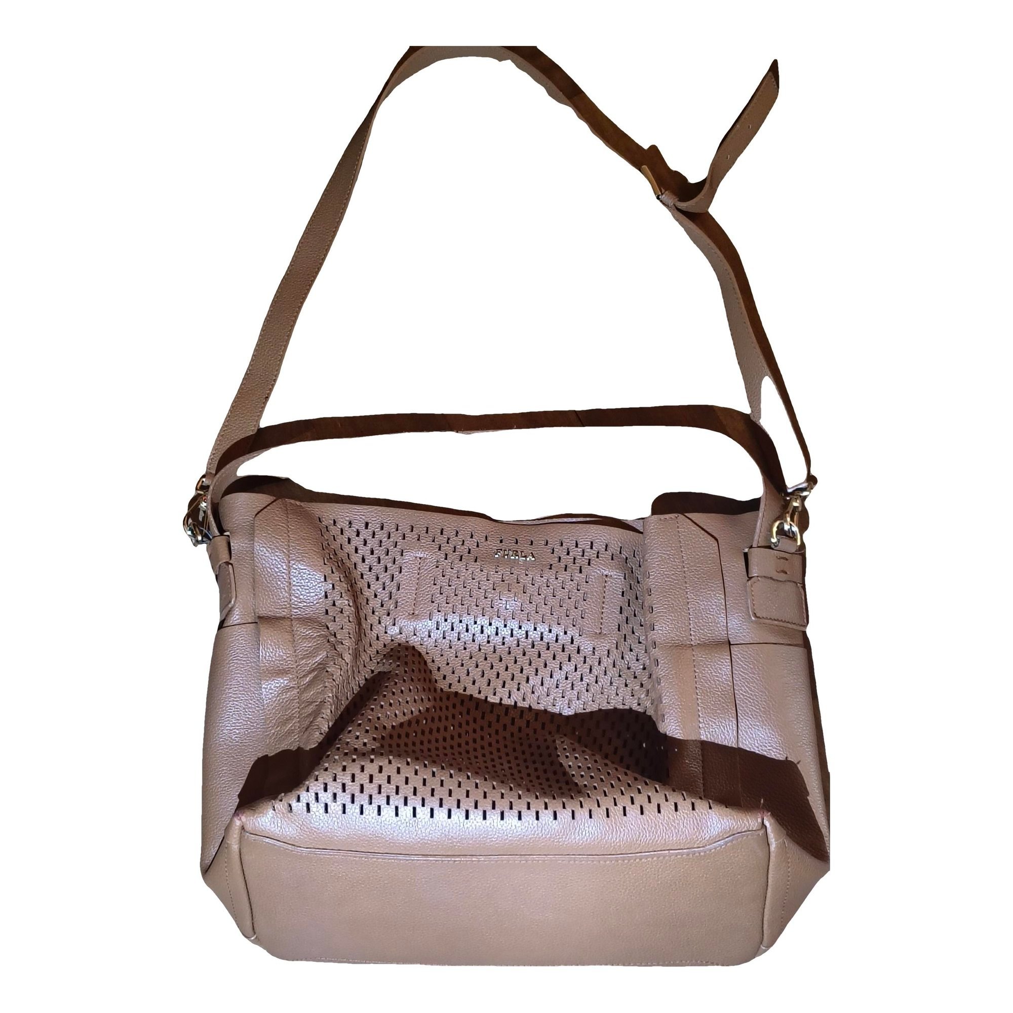 Leather handbag