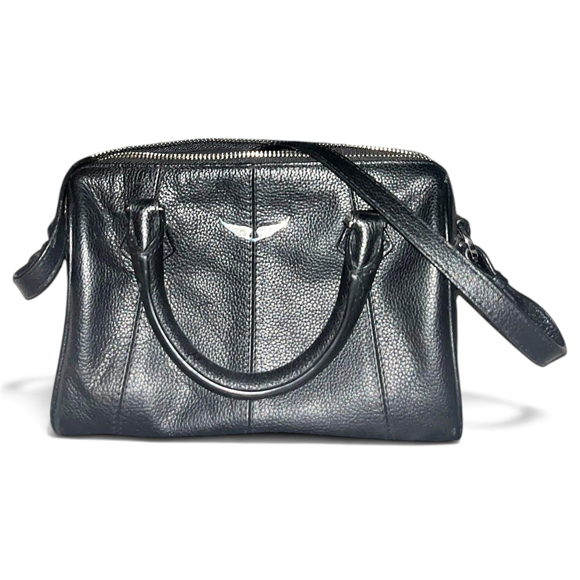 Leather crossbody bag