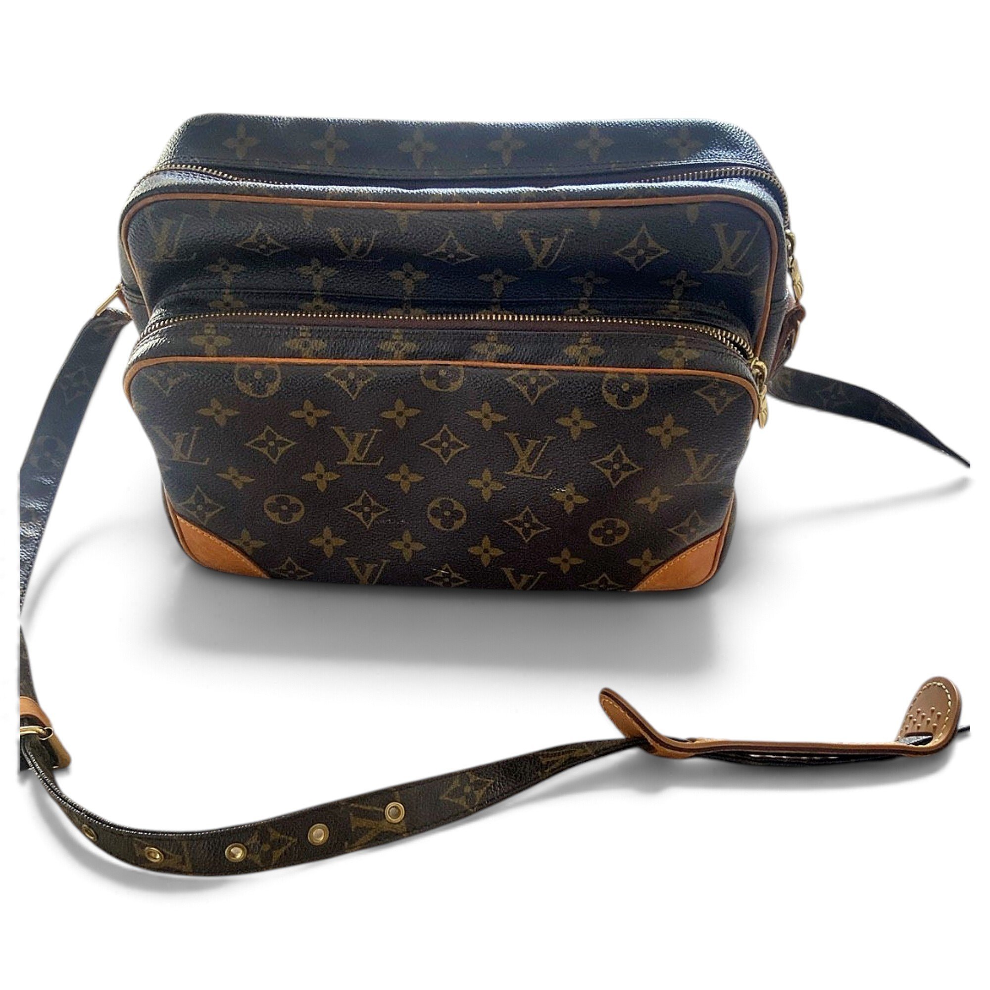 Reporter leather crossbody bag